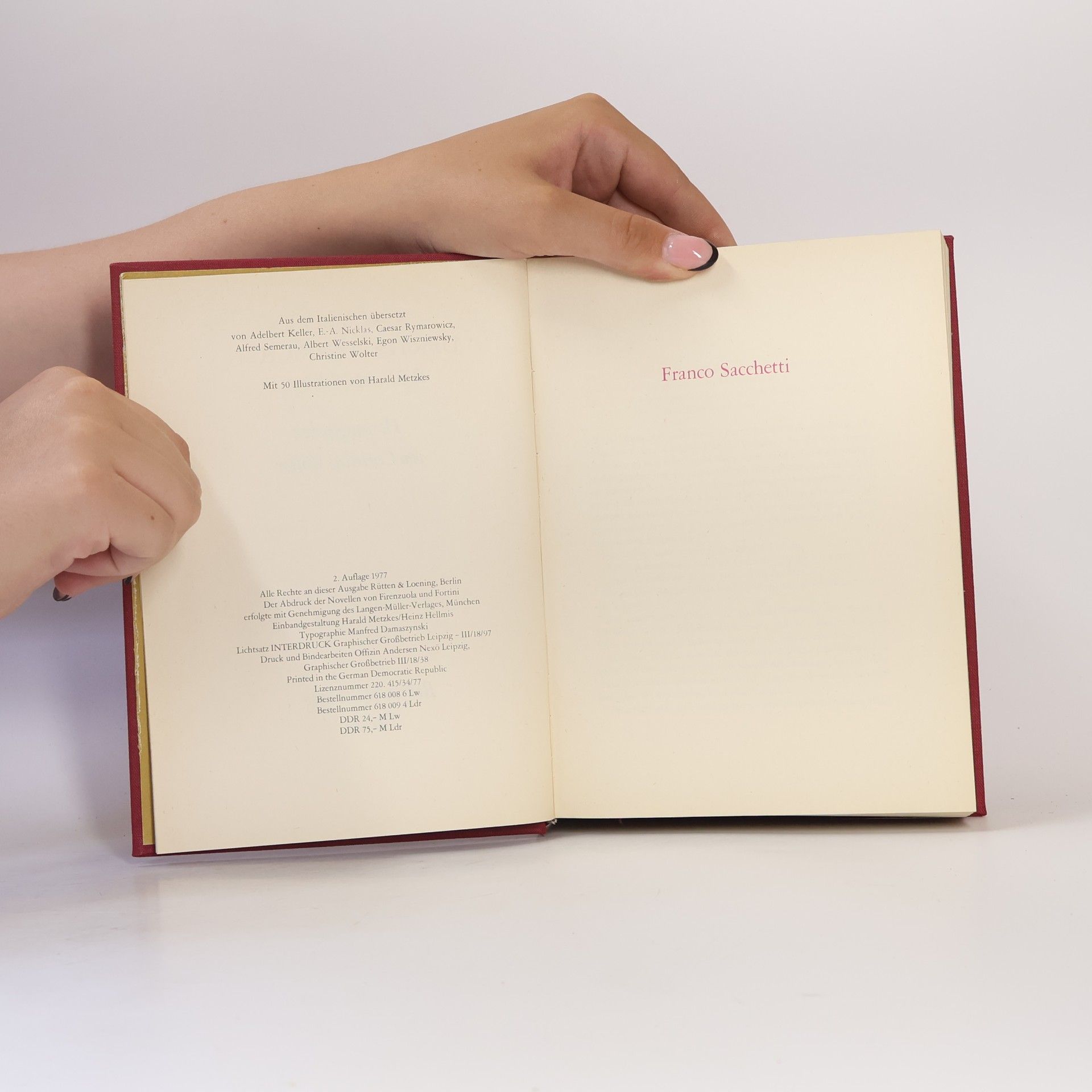 Autorenkollektiv 50 Novellen der italienischen Renaissance