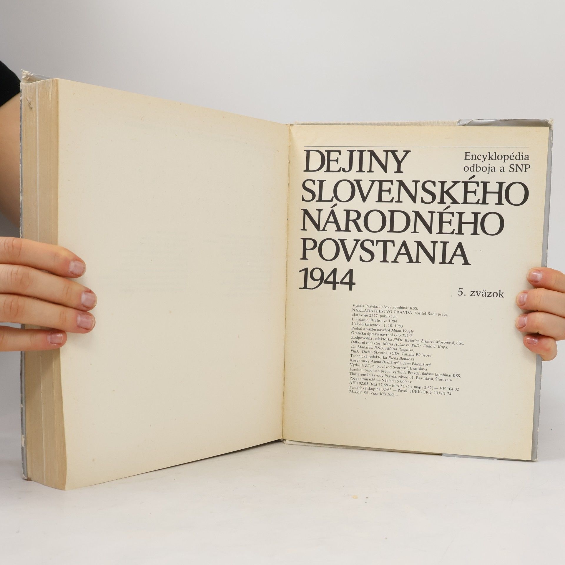Collectif d'auteurs Dejiny Slovenského národněho povstania 1944, 5. díl