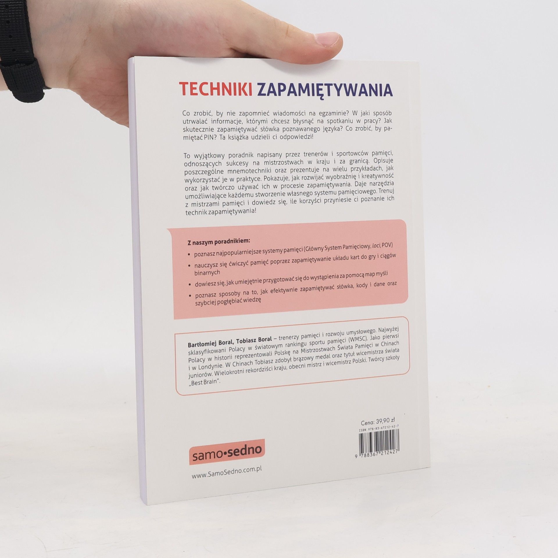 Boral Bartłomiej Techniki zapamiętywania