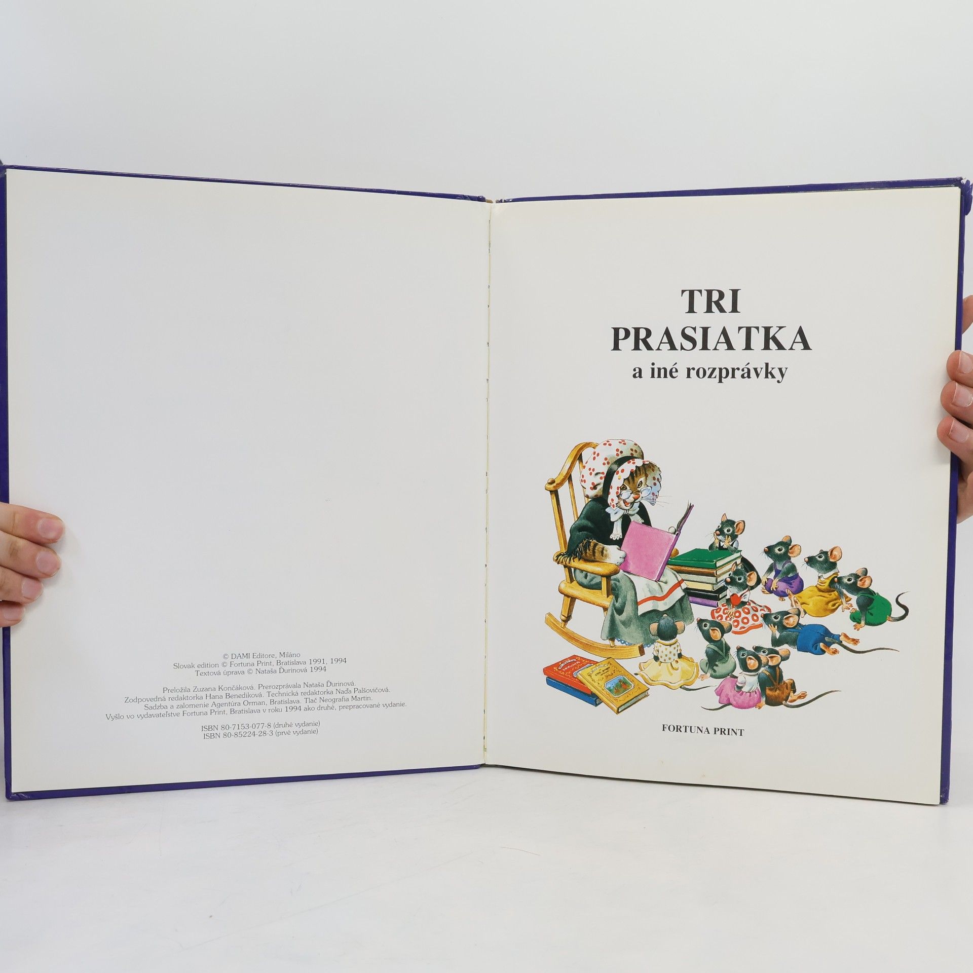 Auteurscollectief Tri prasiatka a iné rozprávky