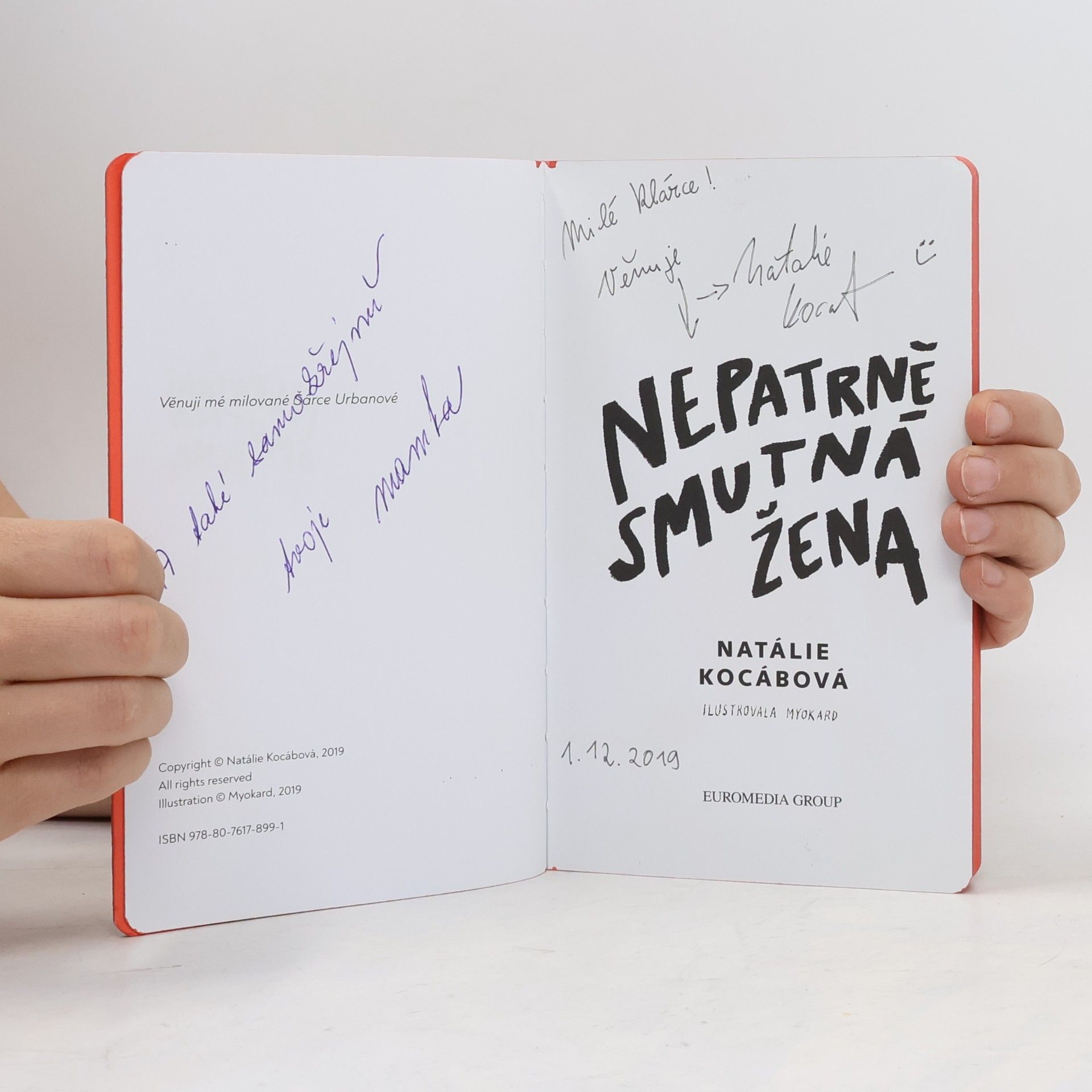 Natálie Kocábová Nepatrně smutná žena