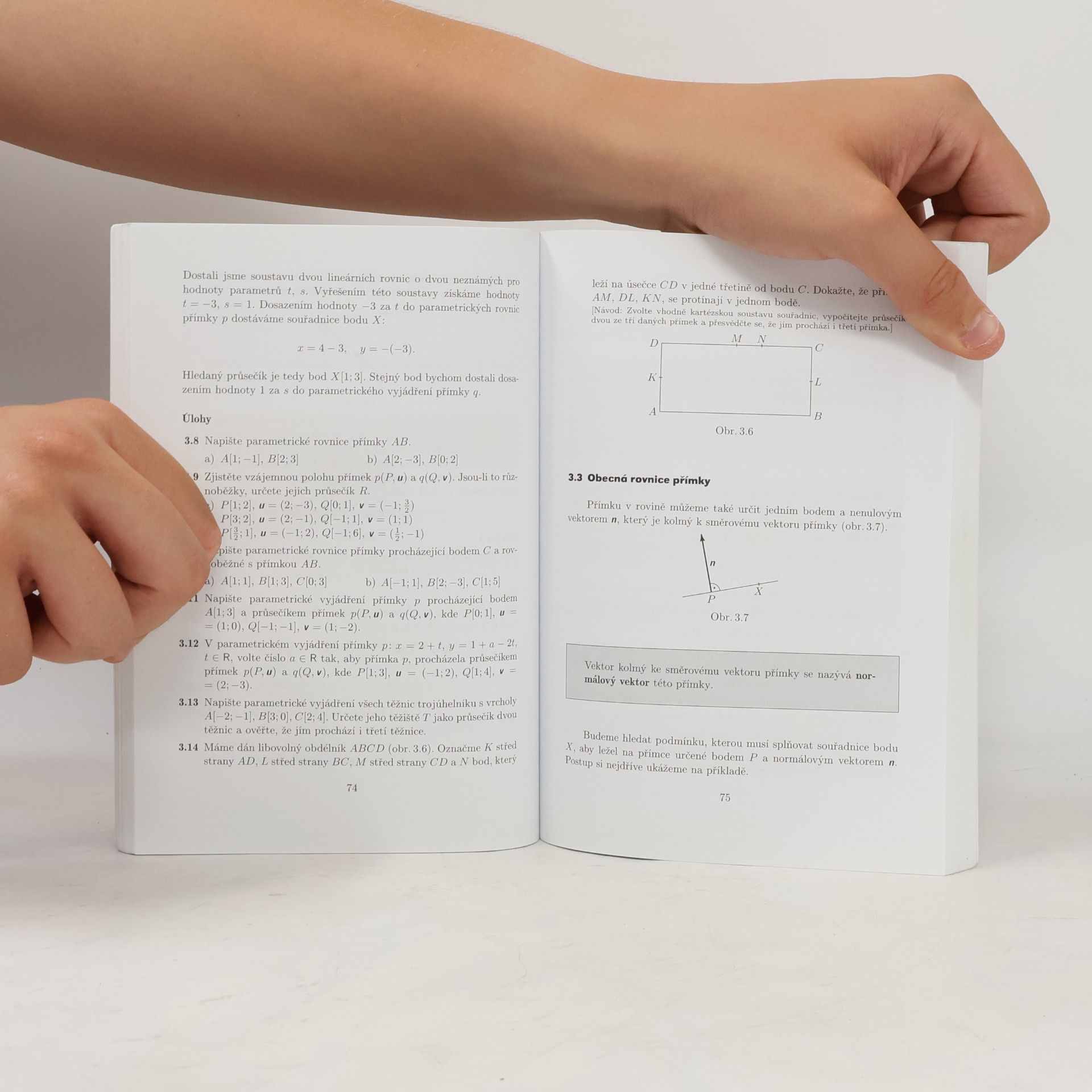 Leo Boček Matematika pro gymnázia. Analytická geometrie