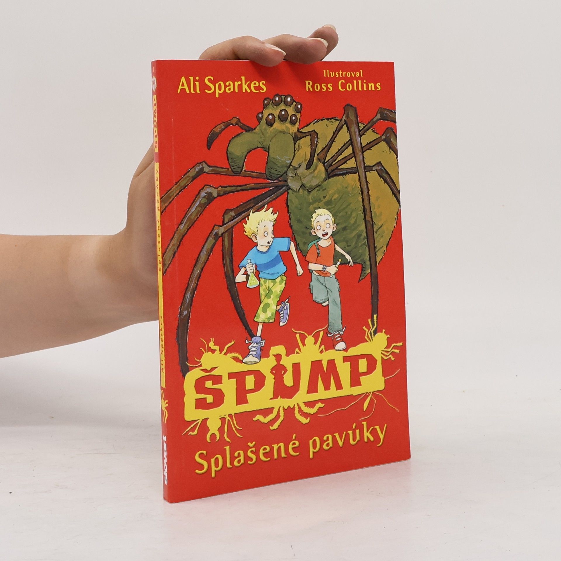Ali Sparkes Splašené pavúky