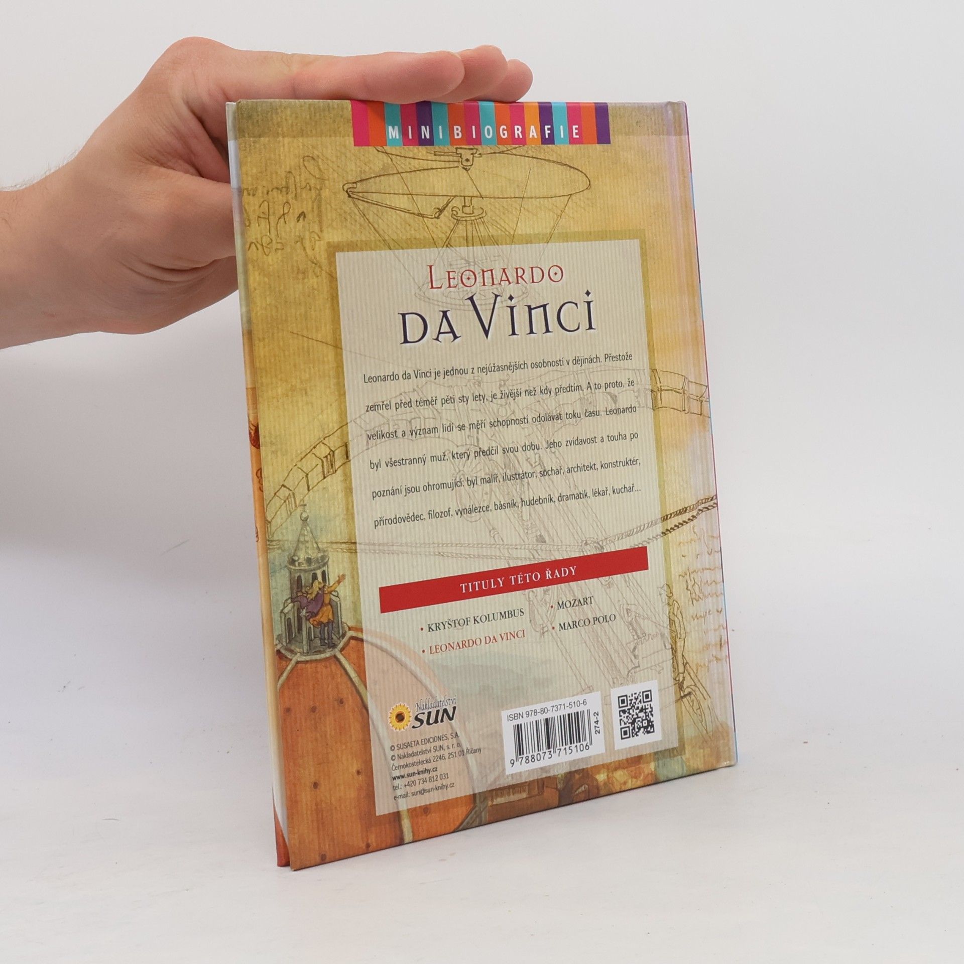 Autorenkollektiv Leonardo da Vinci: minibiografie renesančního vědce a umělce