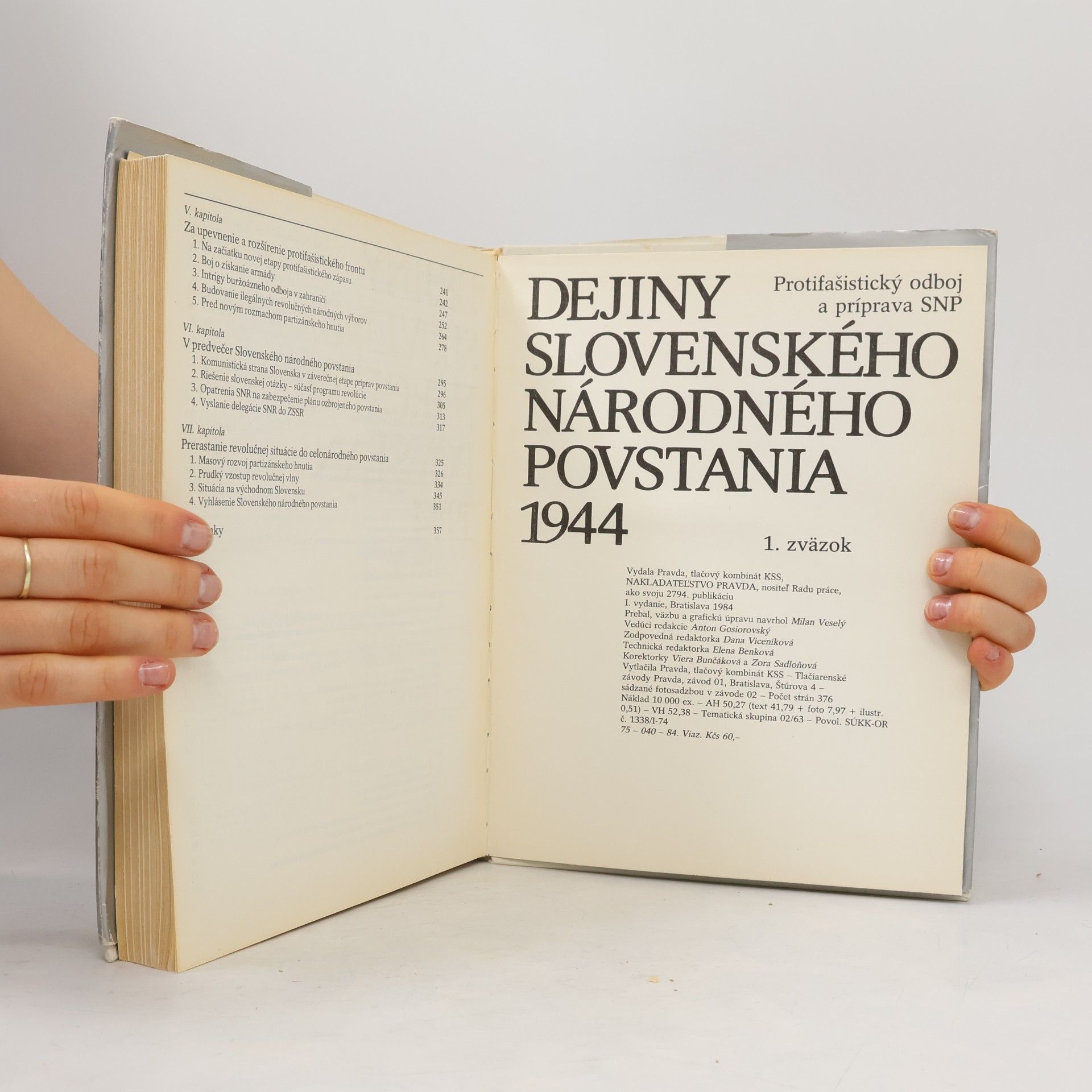 Auteurscollectief Dejiny Slovenského národného povstania 1944. 1. svazek