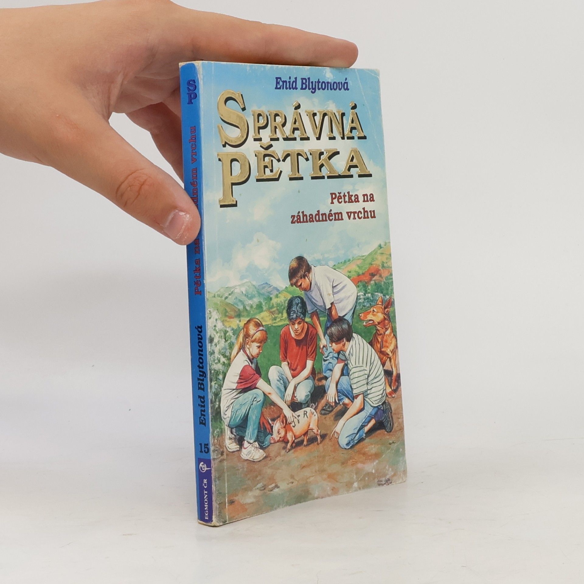 Enid Blyton Správná pětka: Pětka na záhadném vrchu