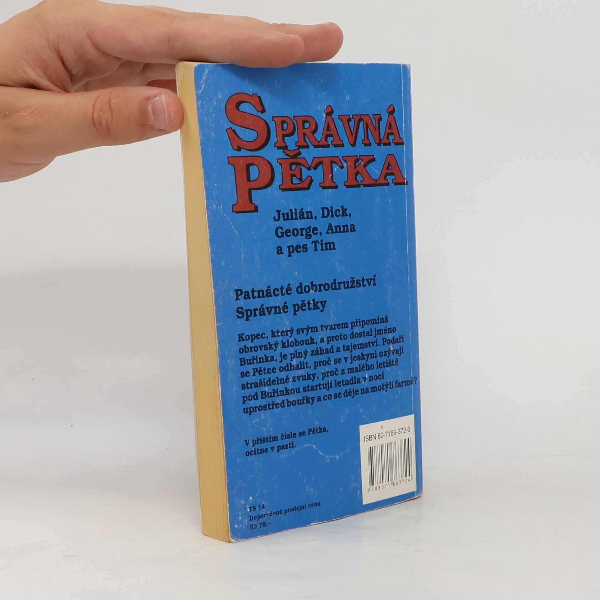 Enid Blyton Správná pětka: Pětka na záhadném vrchu