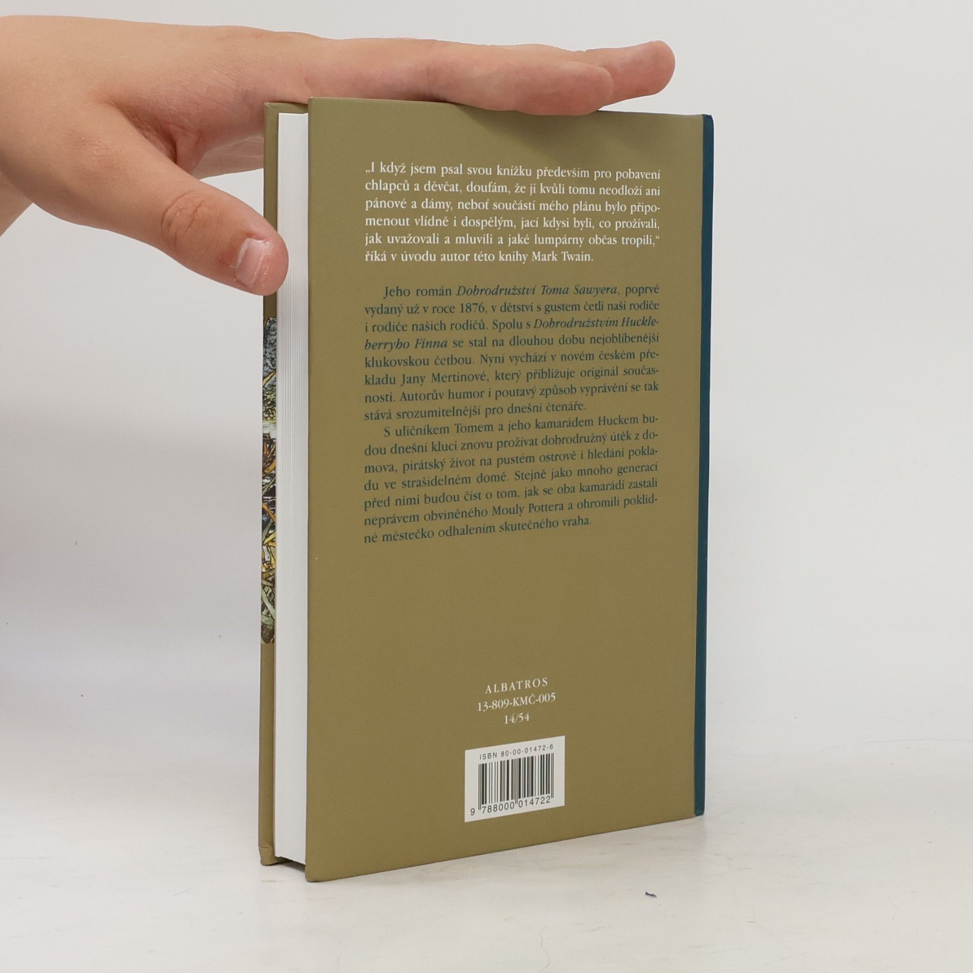 Mark Twain Dobrodružství Toma Sawyera
