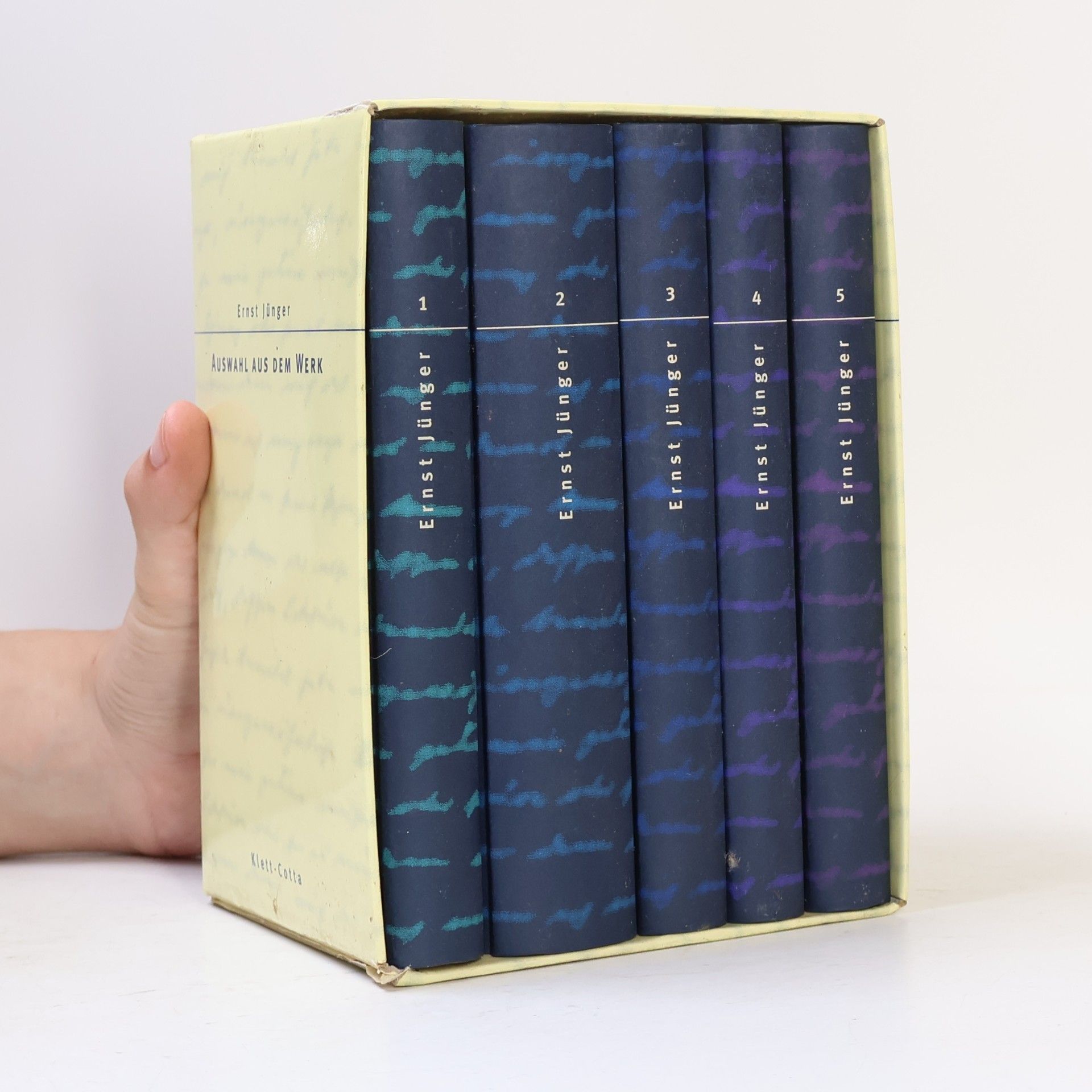Ernst Jünger Auswahl aus dem Werk. 1-4