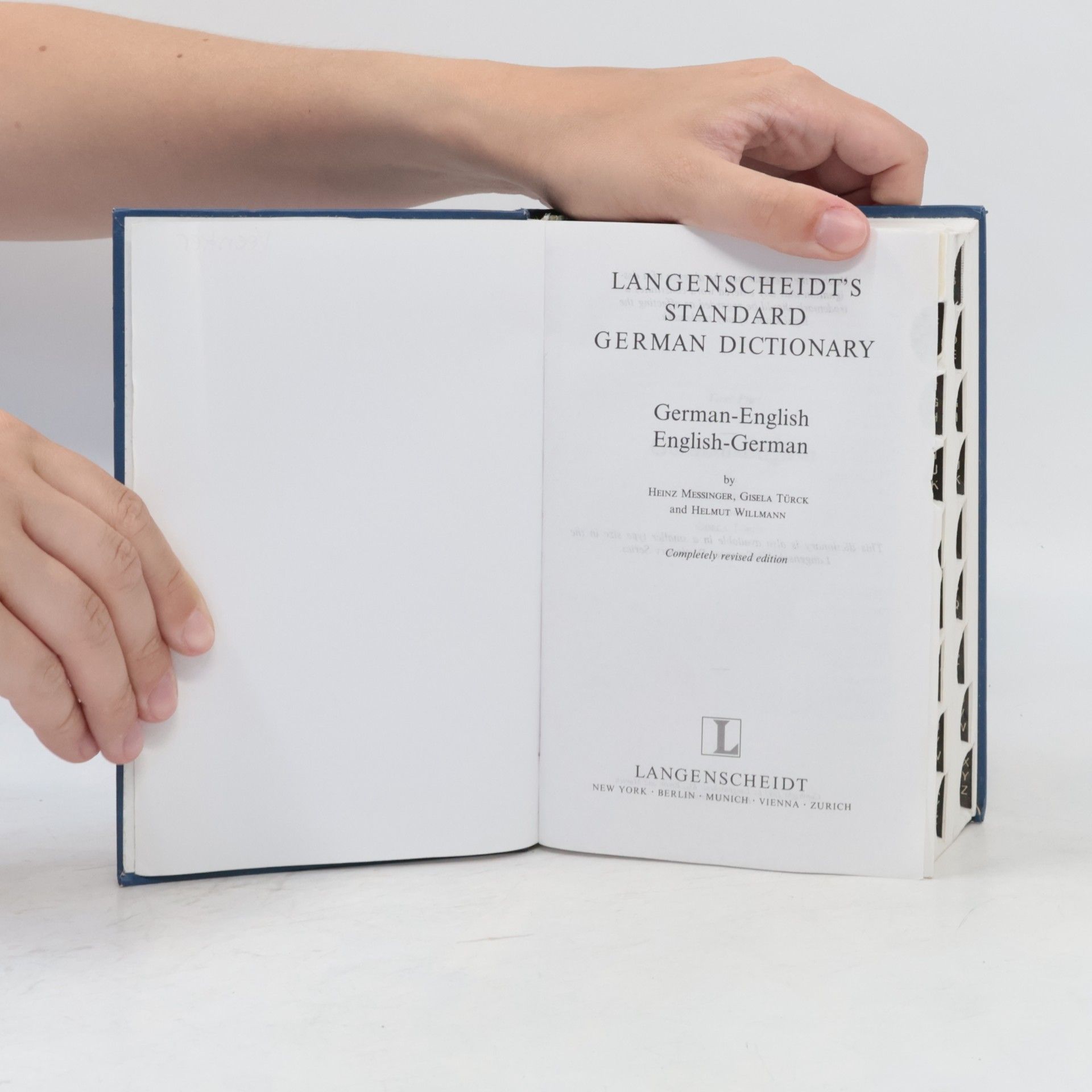 Autorenkollektiv Langenscheidt's Standard Dictionary of the English and German Languages