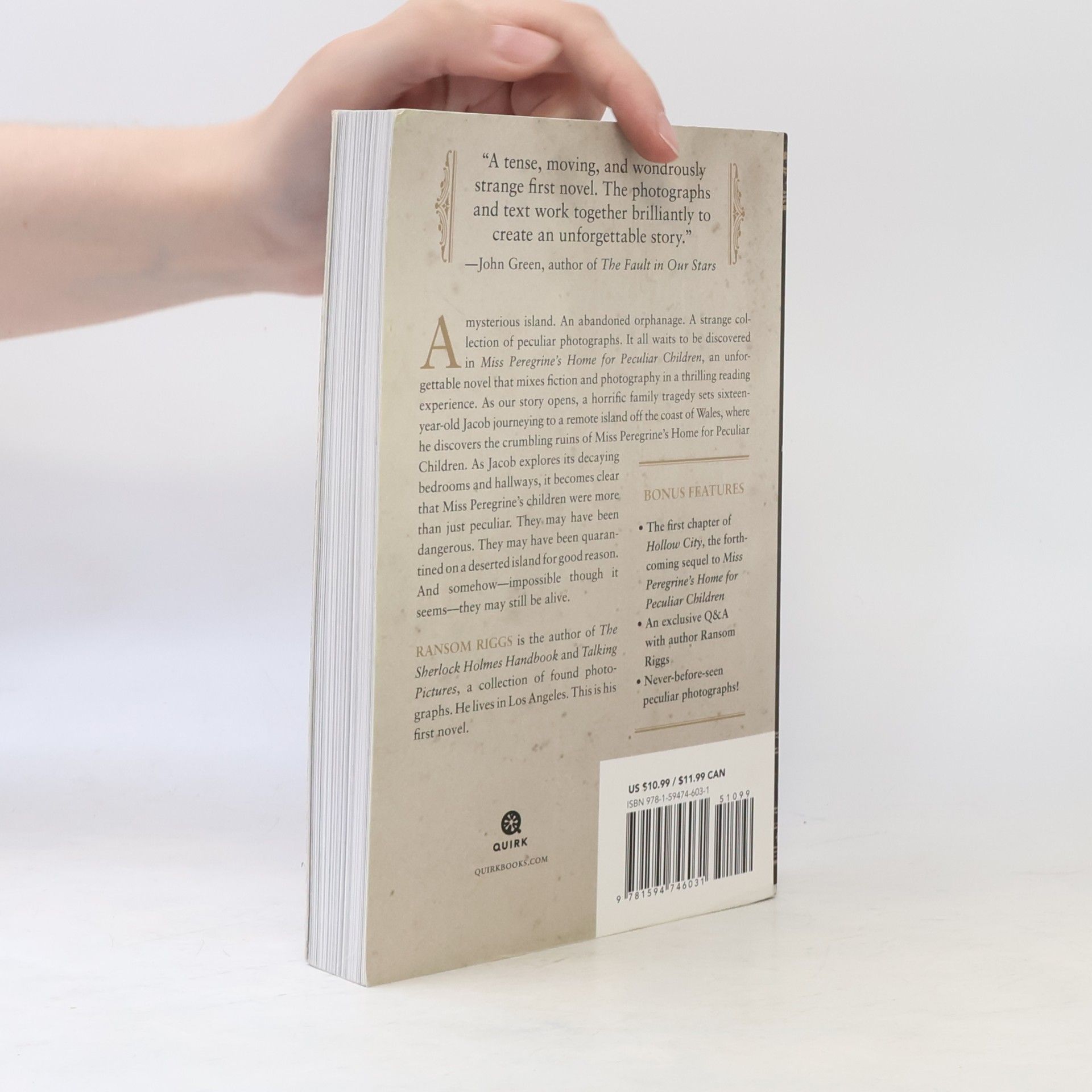 Ransom Riggs Miss Peregrine's Home for Peculiar Children