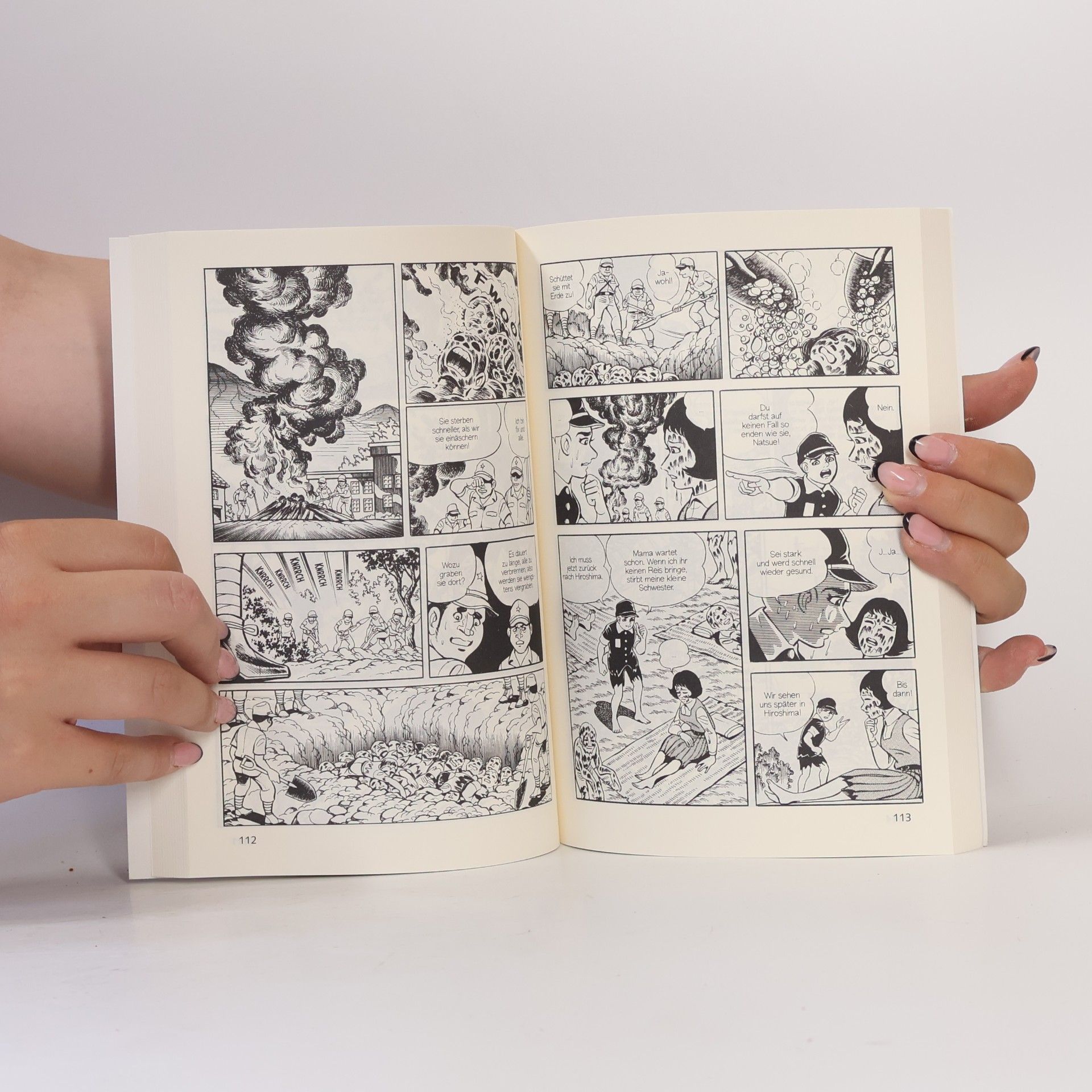 Keiji Nakazawa Barfuß durch Hiroshima 2