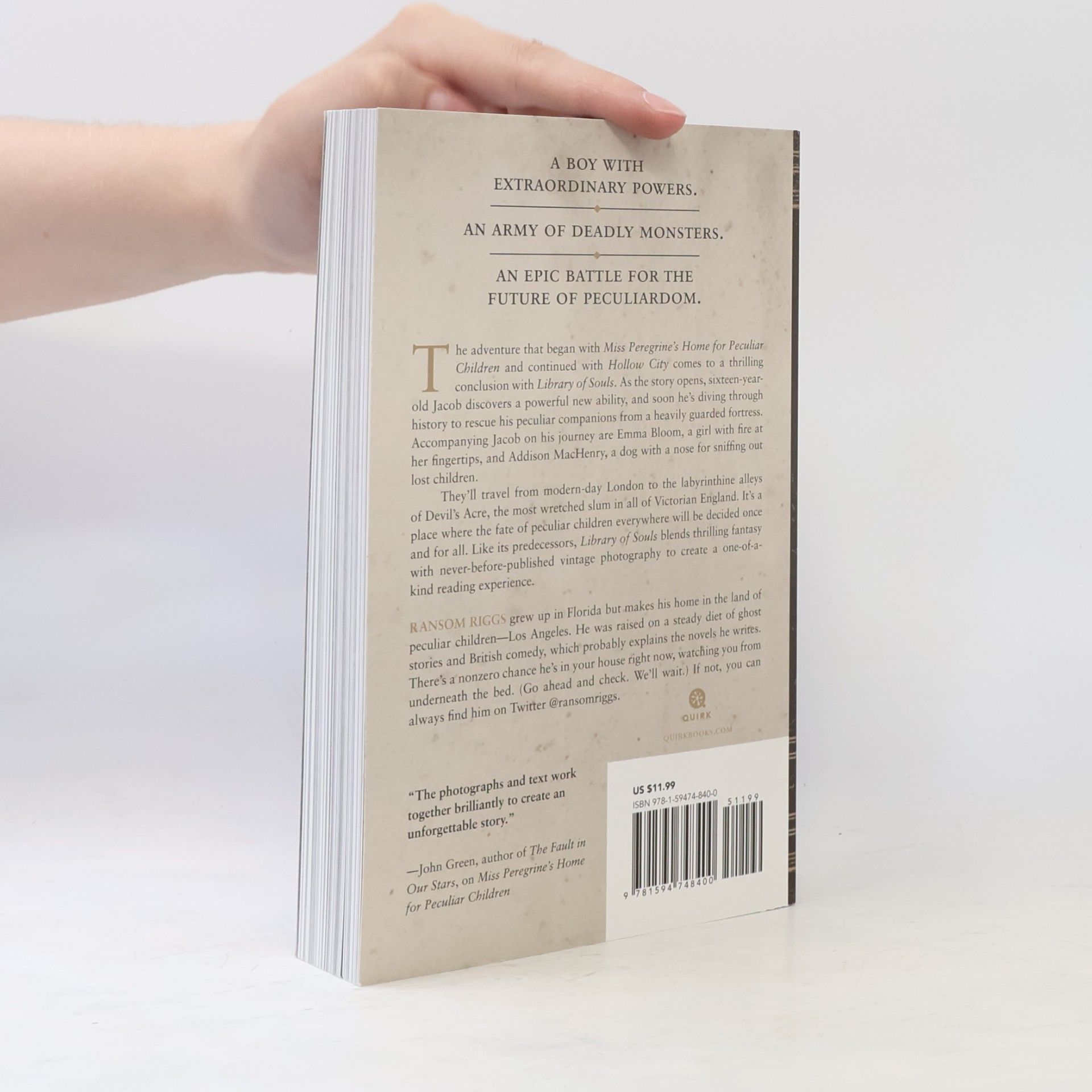 Ransom Riggs Library of Souls