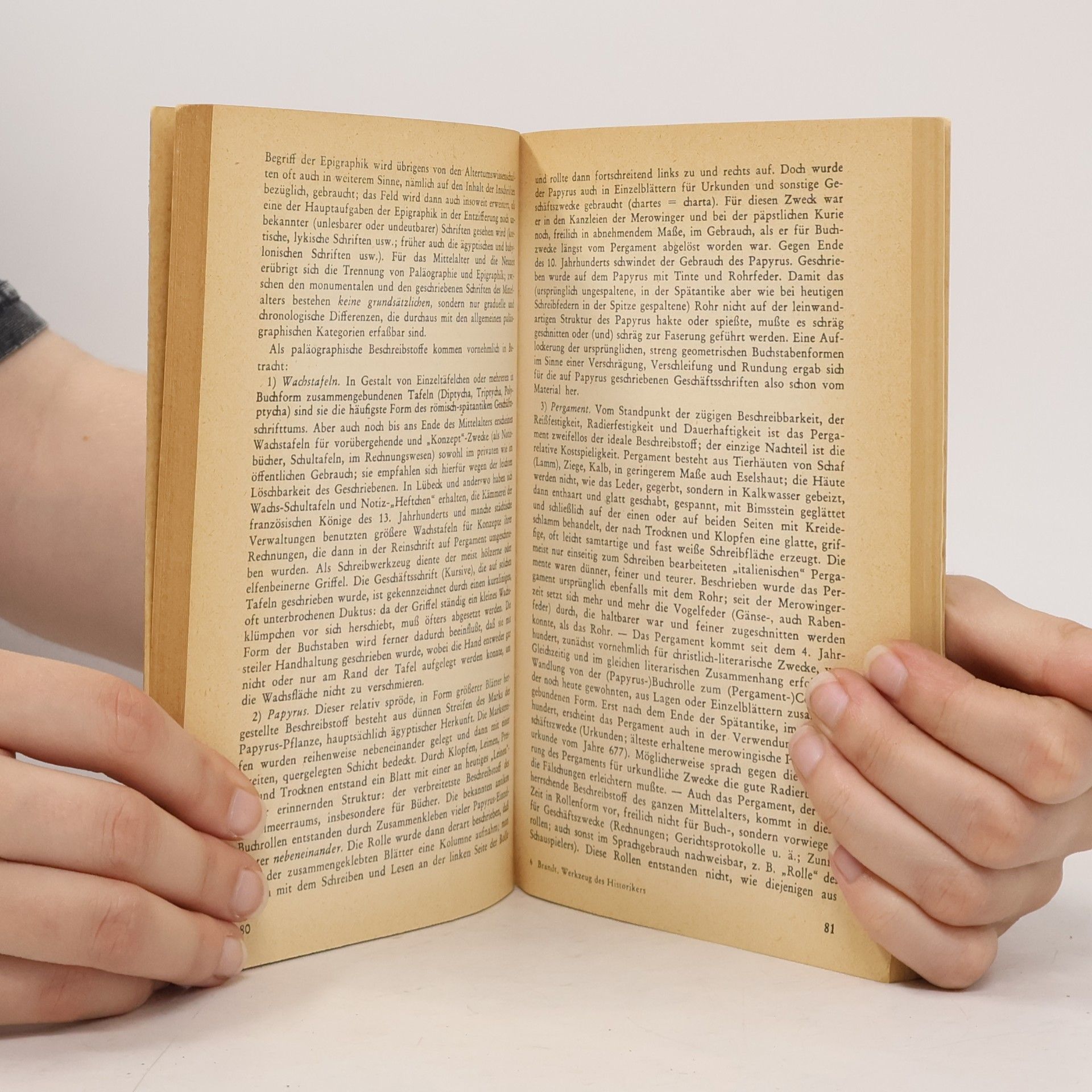 Ahasver von Brandt Werkzeug des Historikers