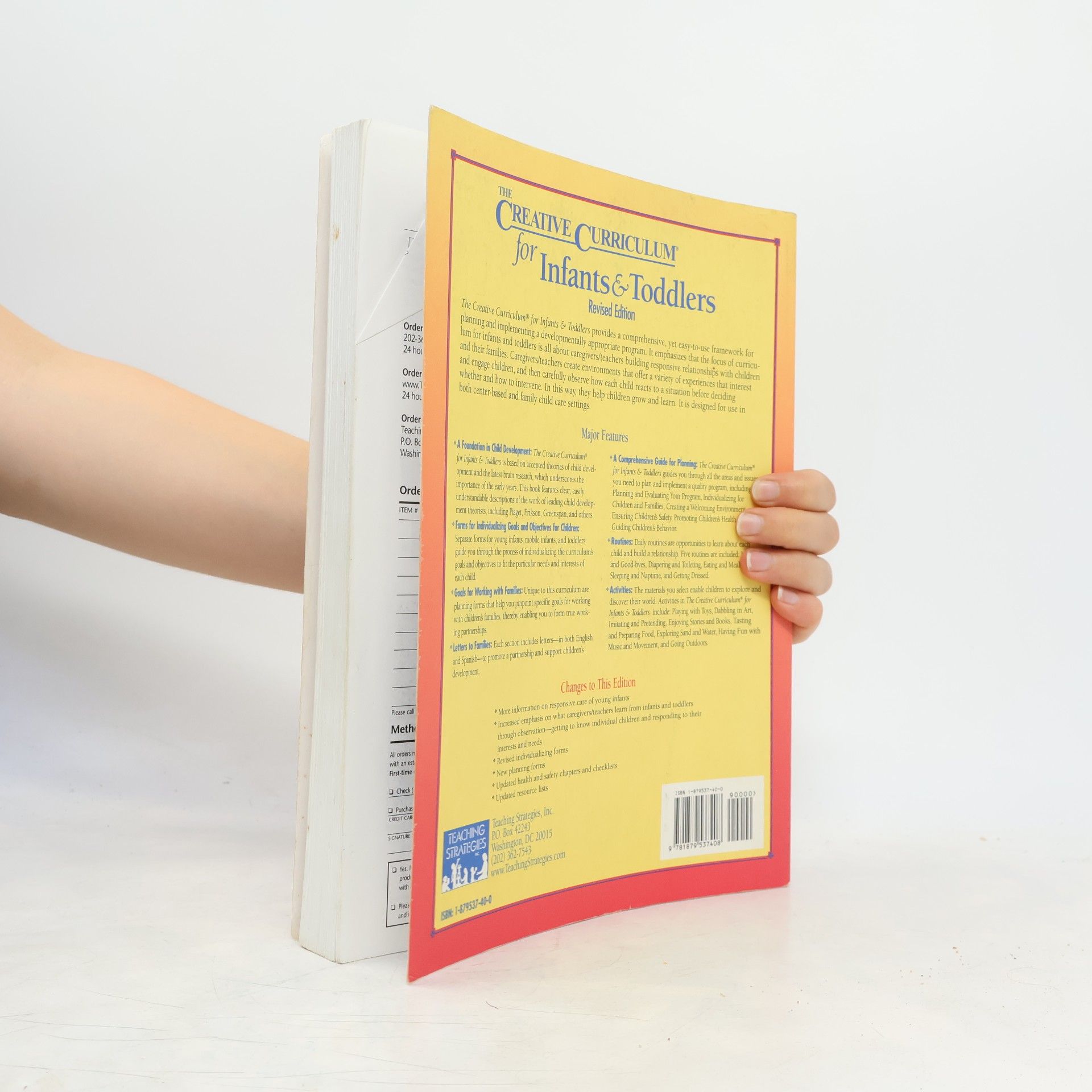 Amy Laura Dombro Creative Curriculum for Infants & Toddlers-Revised Edition