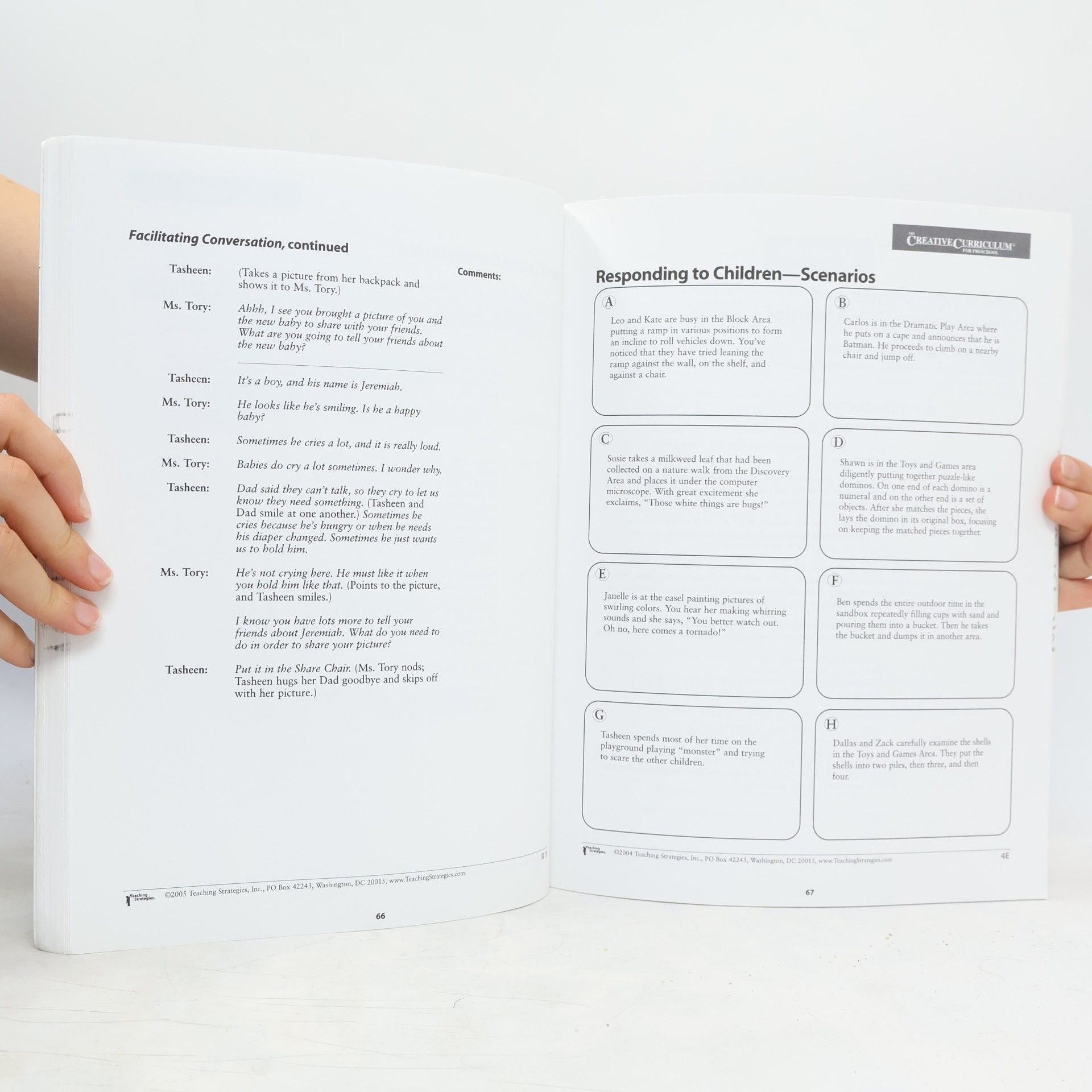 Candy Jones A Trainer's Guide to The Creative Curriculum for Preschool