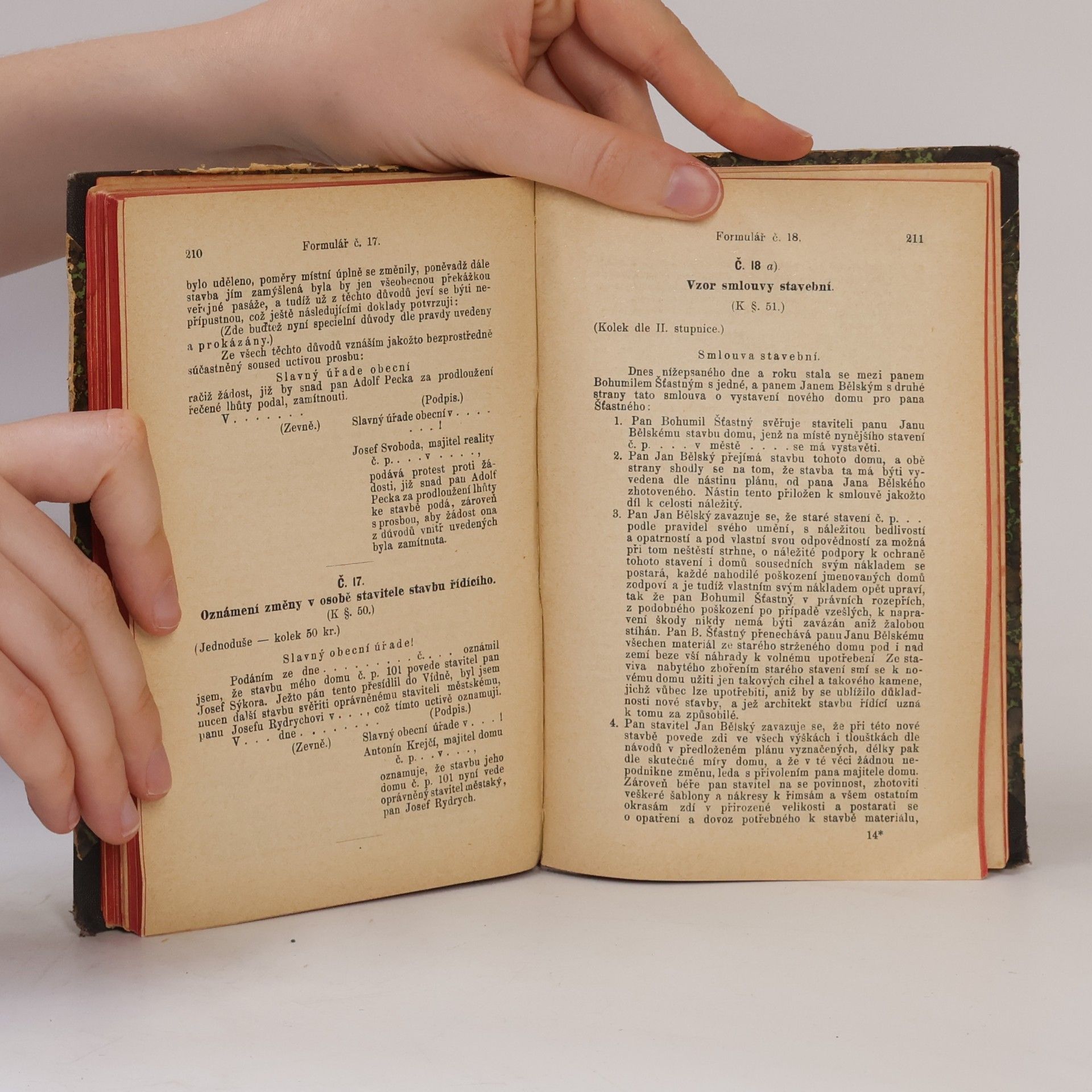 Autorenkollektiv Řád stavební ze dne 8. ledna 1889 pro království České