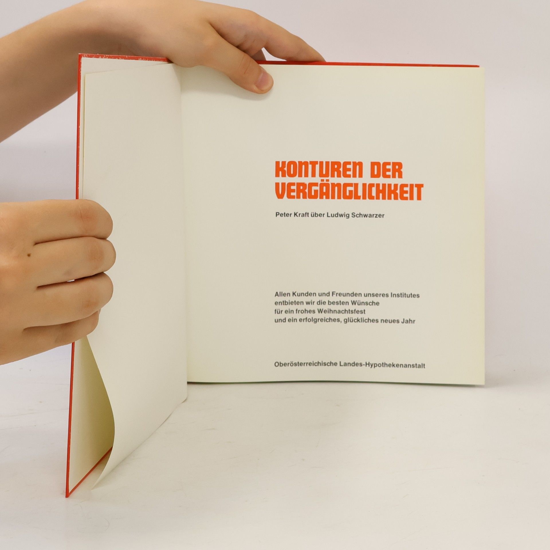 Peter Kraftl Konturen der Vergänglichkeit