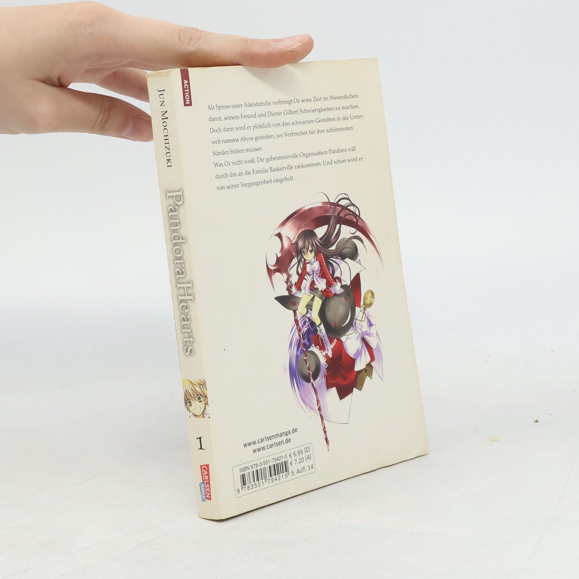 Jun Mochizuki Pandora hearts 1