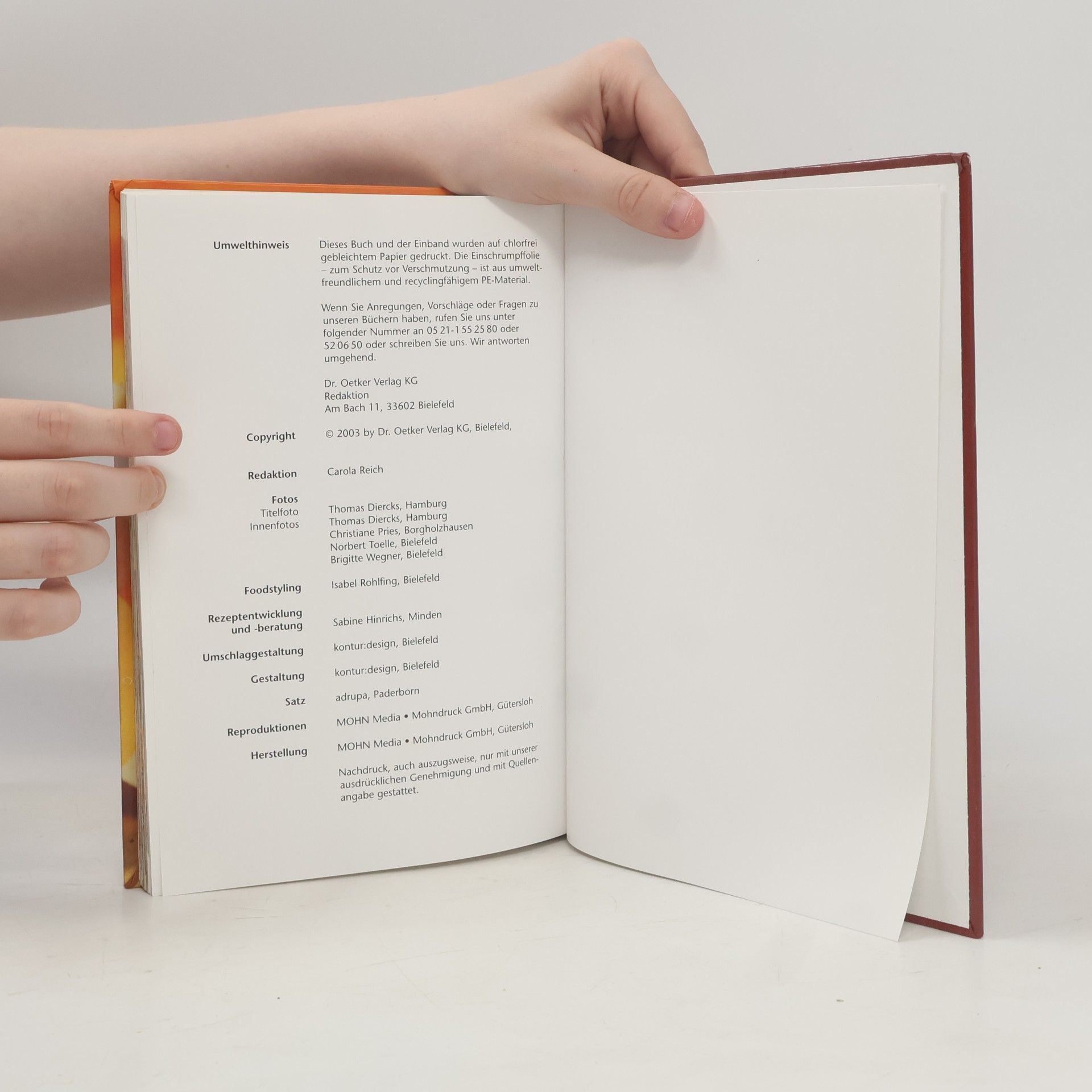 Eva-Maria Dammeier Dr. Oetker Grund Backbuch