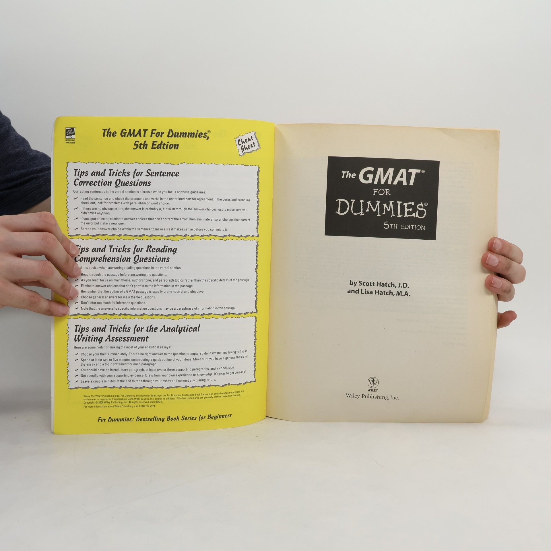 Suzee Vlk The GMAT for Dummies
