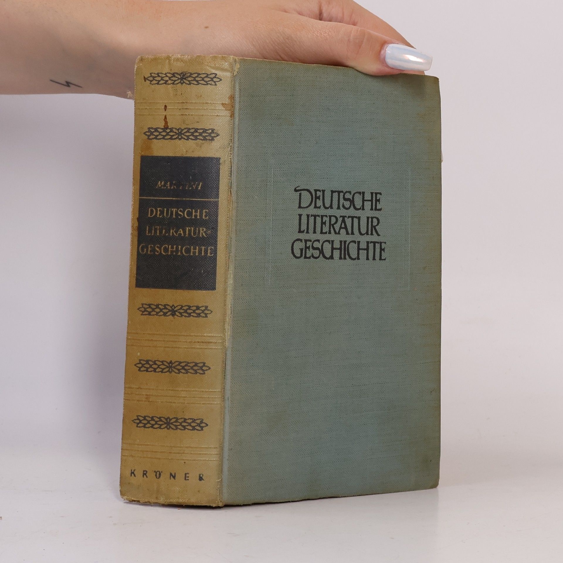 Fritz Martini Deutsche Literatur Geschichte