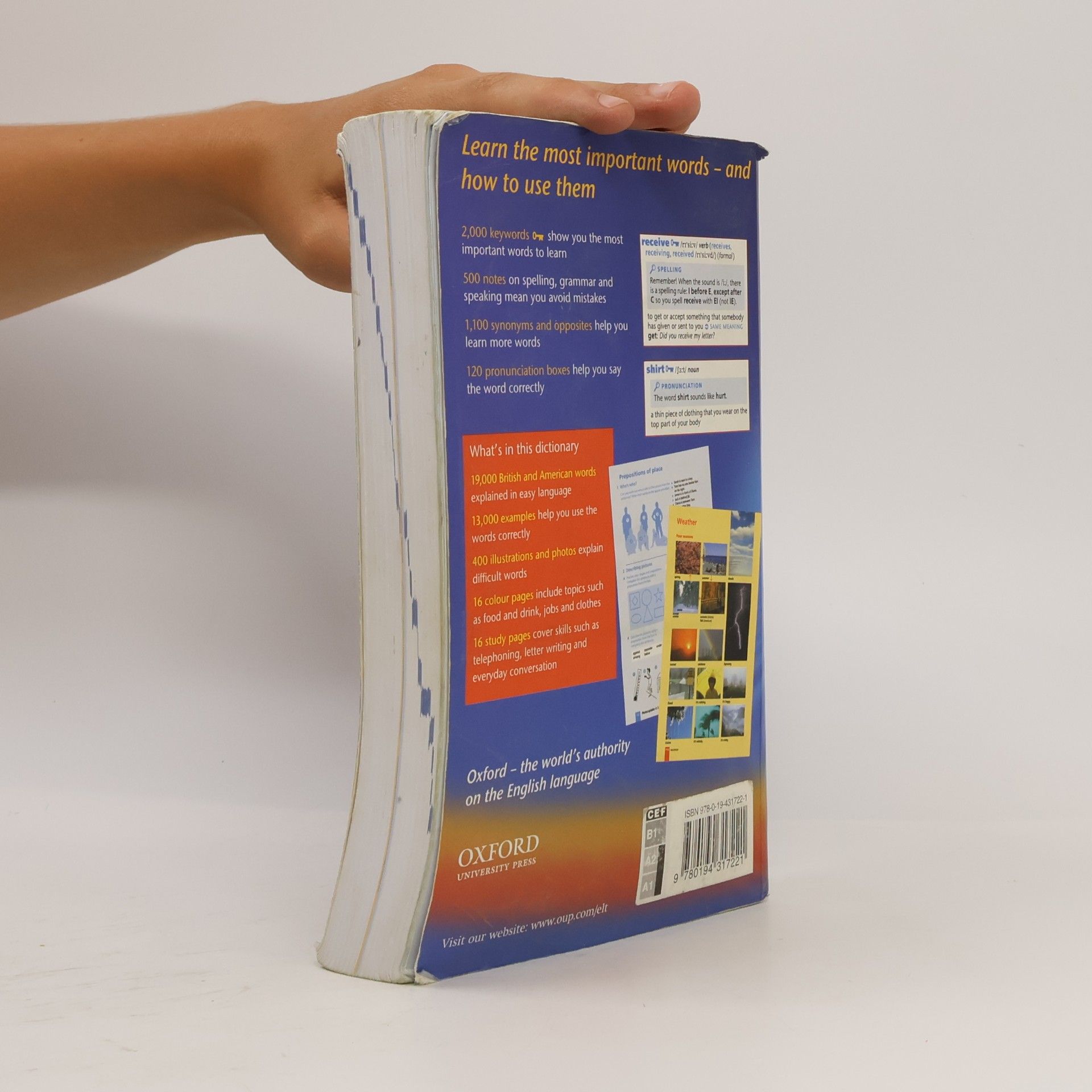 Alison Waters Oxford essential dictionary