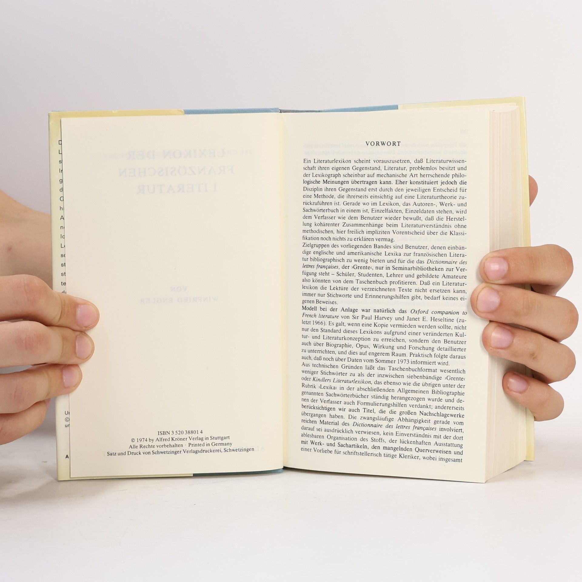 Winfried Engler Lexikon der französischen Literatur