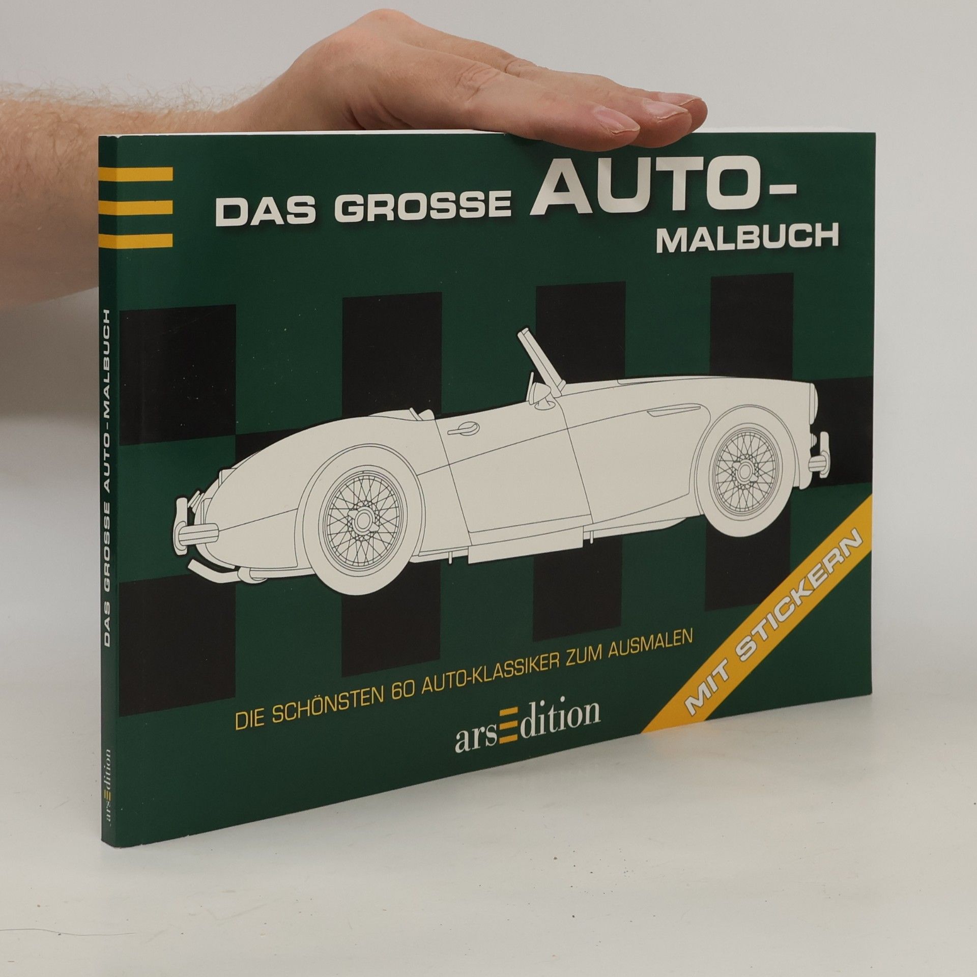 Burkhard Schäfer Das große Auto-Malbuch