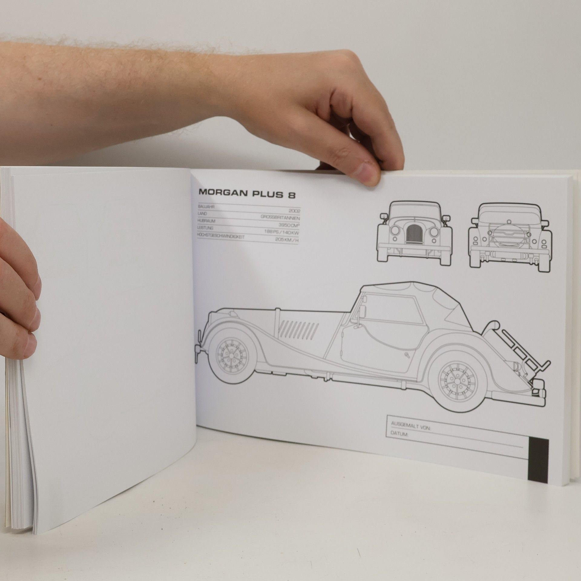 Burkhard Schäfer Das große Auto-Malbuch