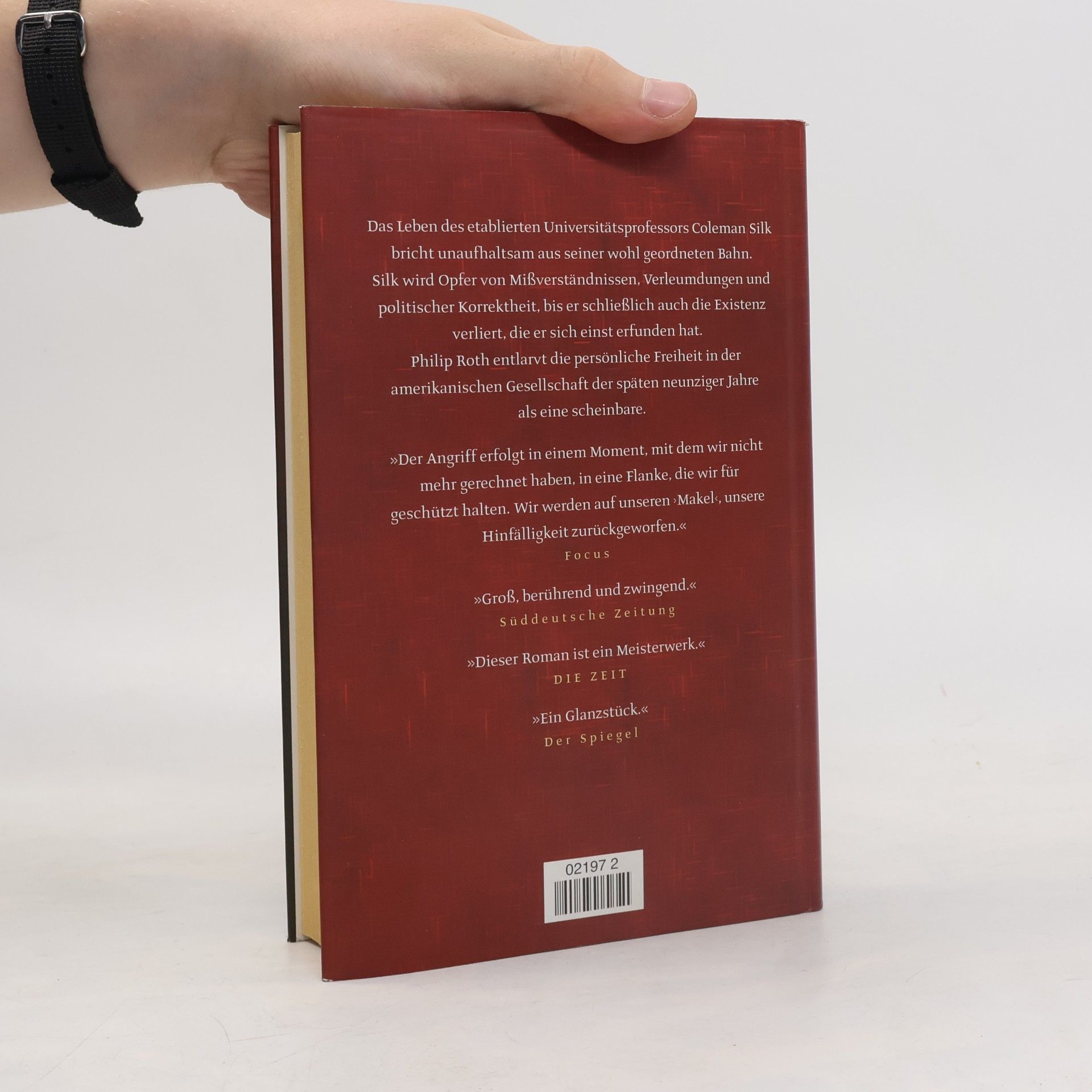 Philip Roth Der menschliche Makel