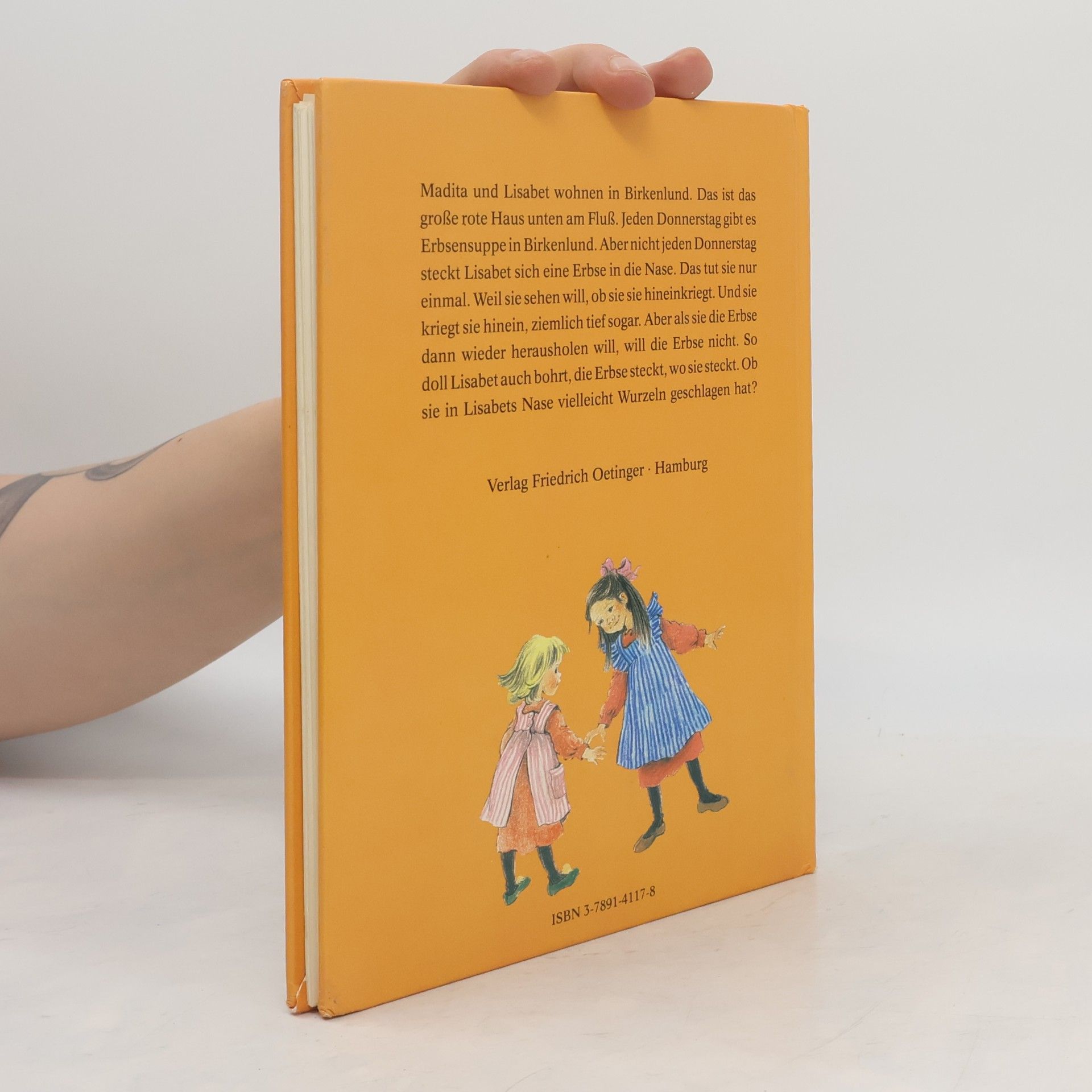 Astrid Lindgren Als Lisabeth sich eine Erbse in die Nase steckte