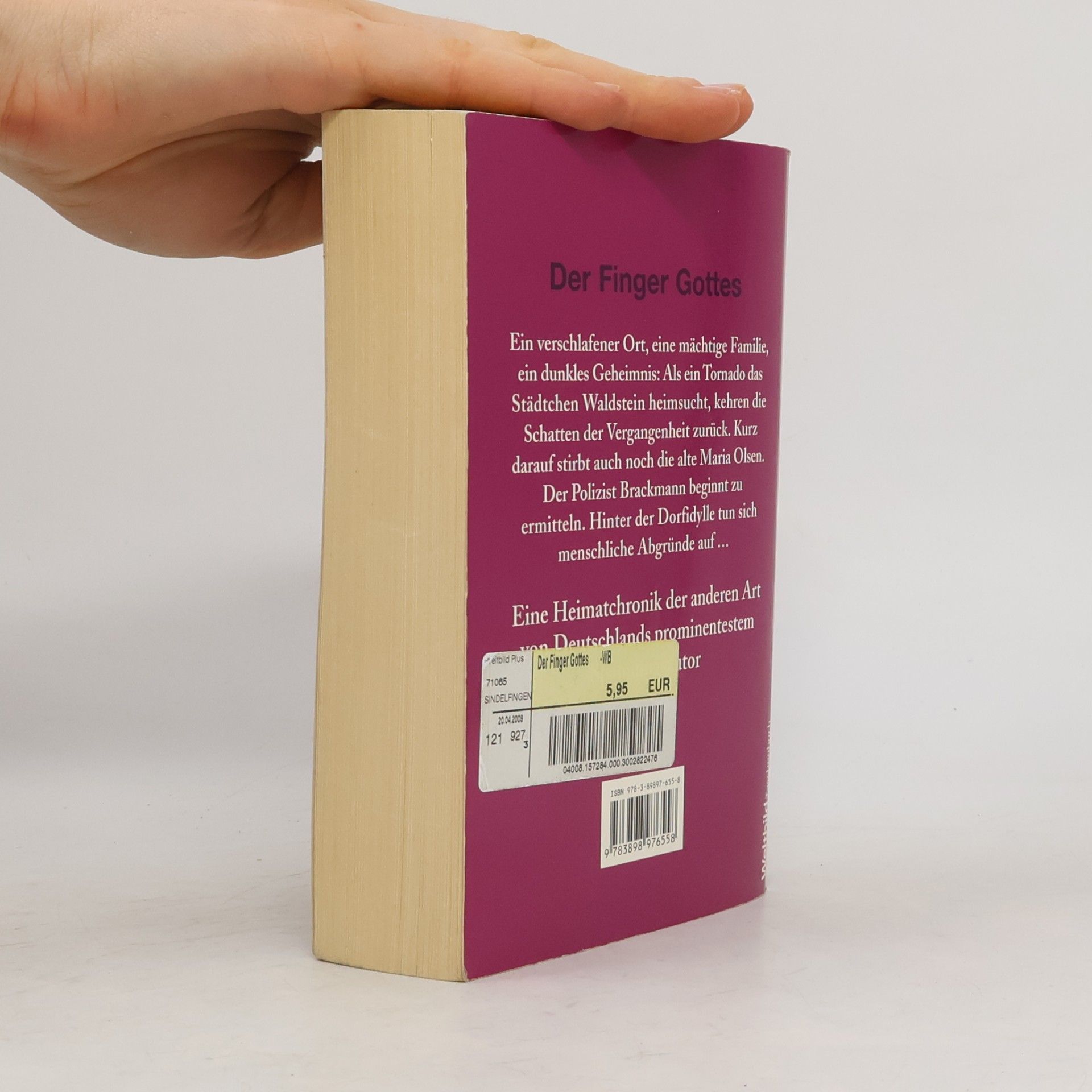 Andreas Franz Der Finger Gottes