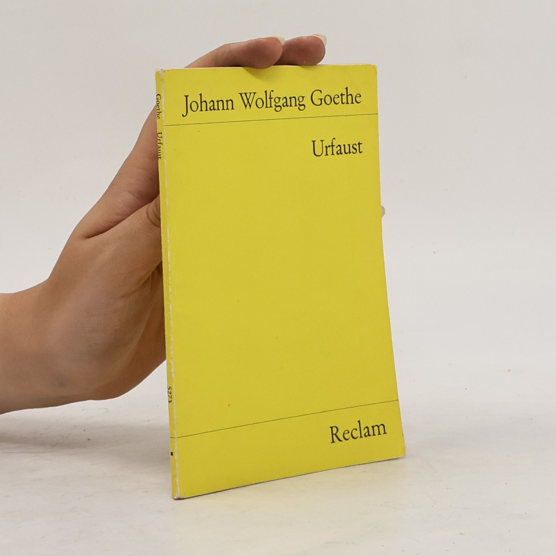 Johann Wolfgang von Goethe Urfaust