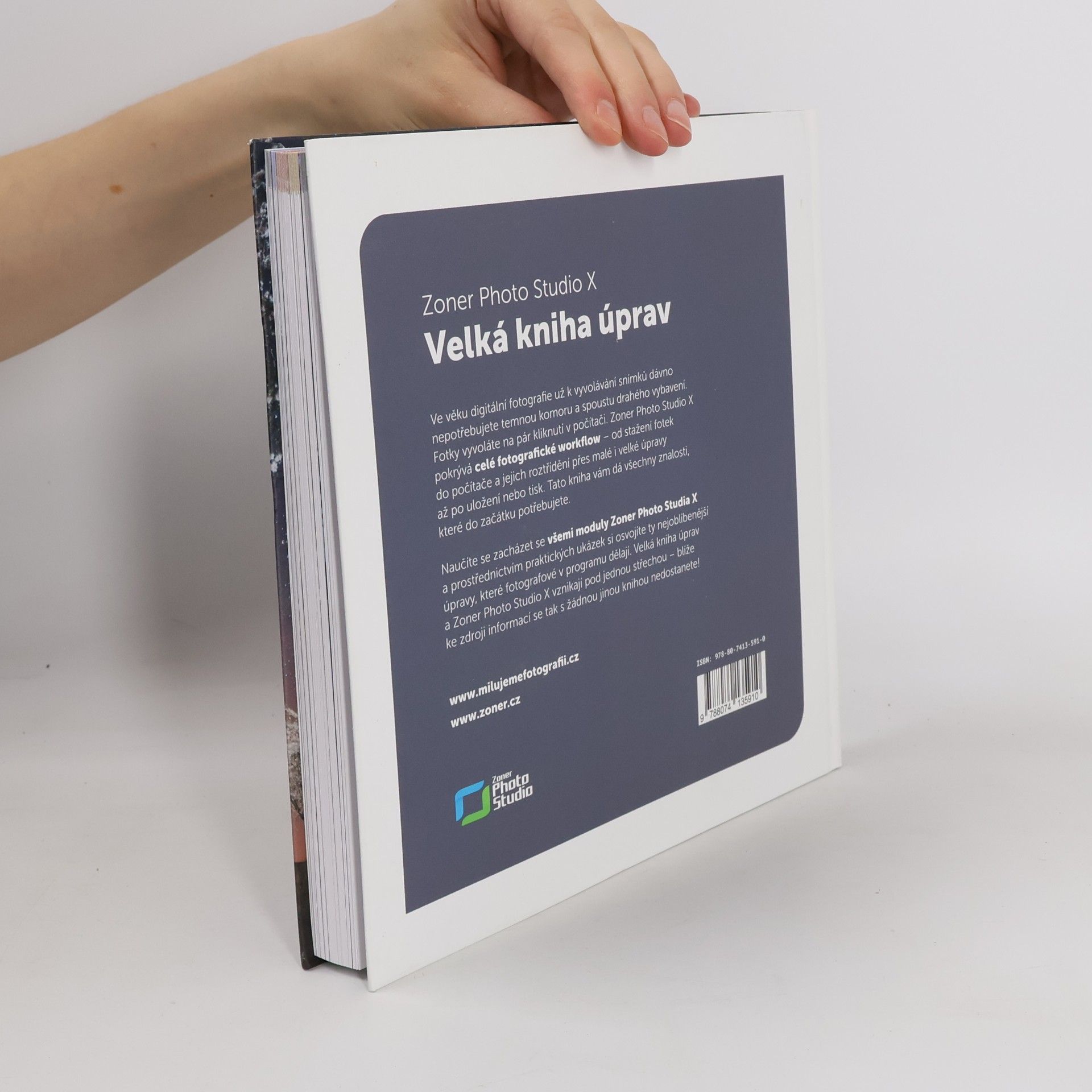 Matěj Liška Zoner Photo Studio X - Velká kniha úprav - aktualizované vydání