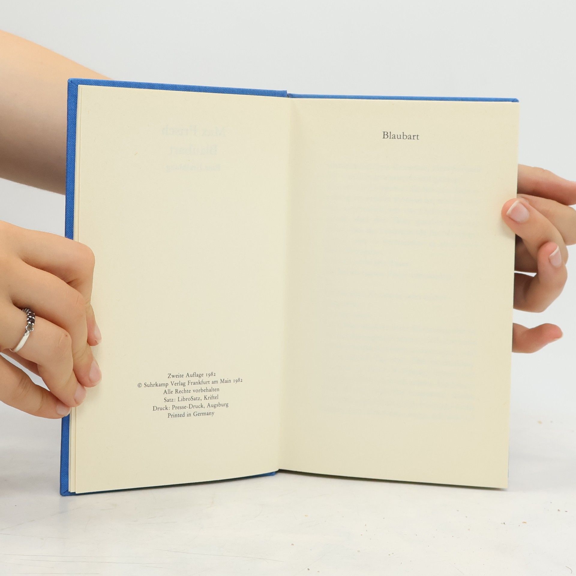 Max Frisch Blaubart
