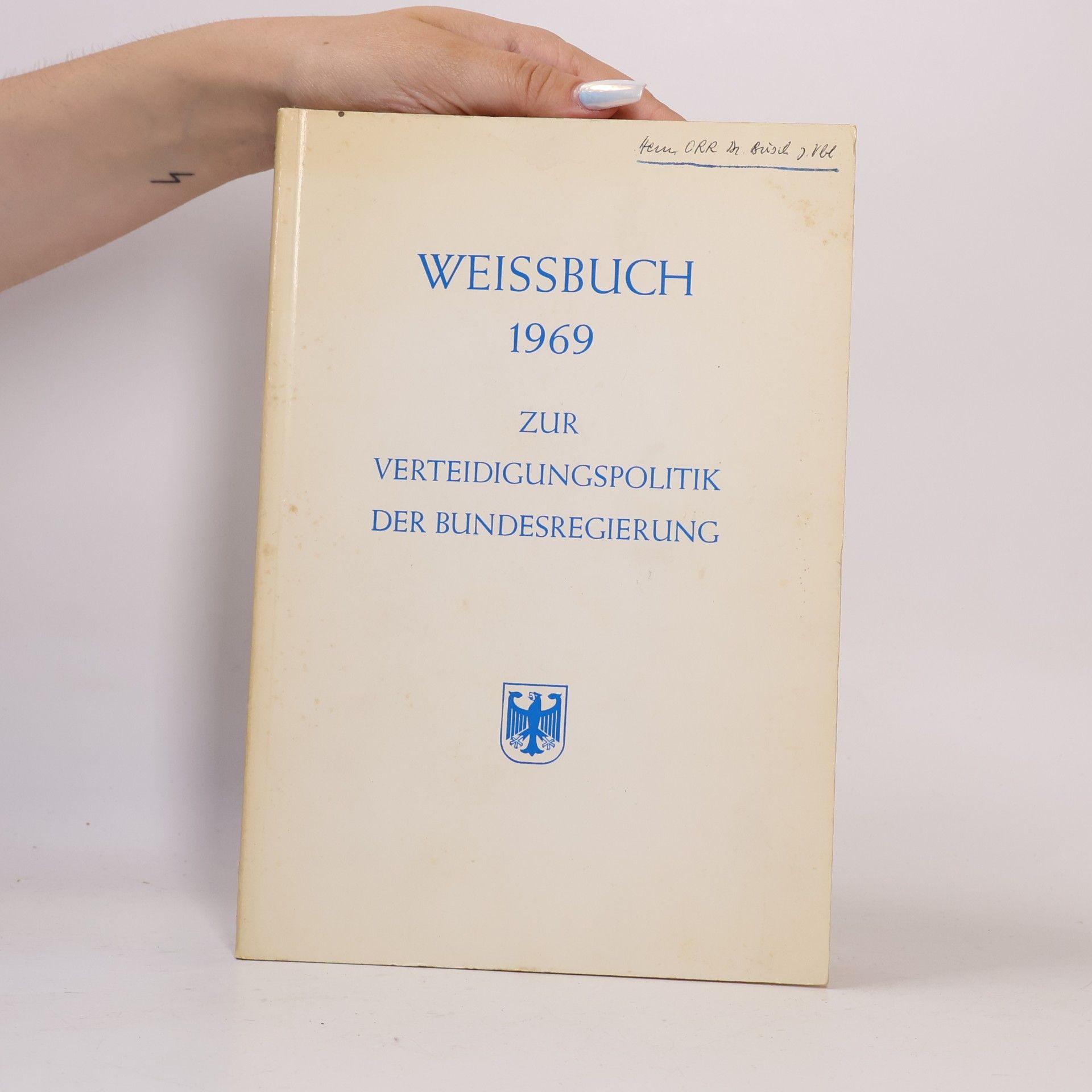 Collectif d'auteurs Weissbuch 1969