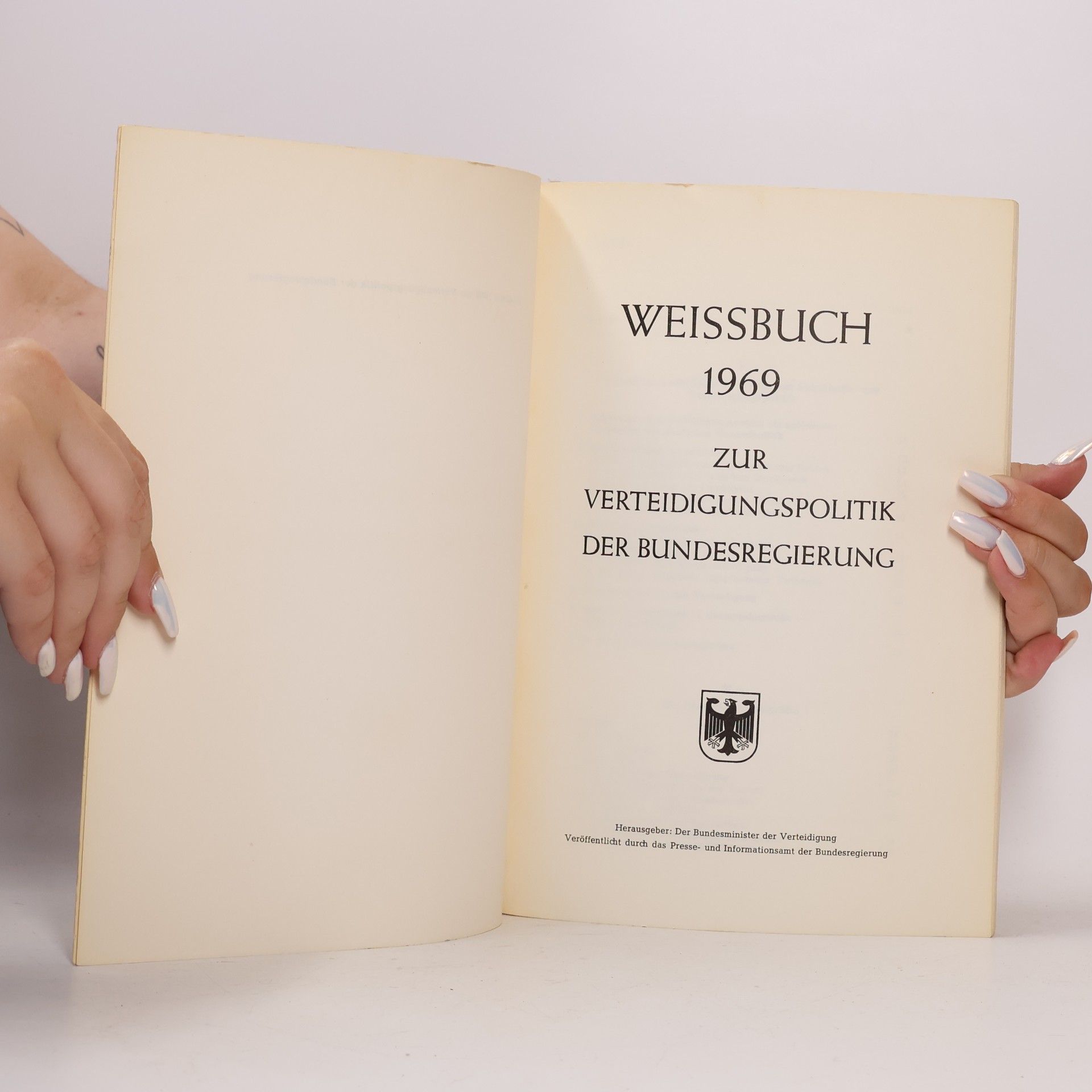 Collectif d'auteurs Weissbuch 1969