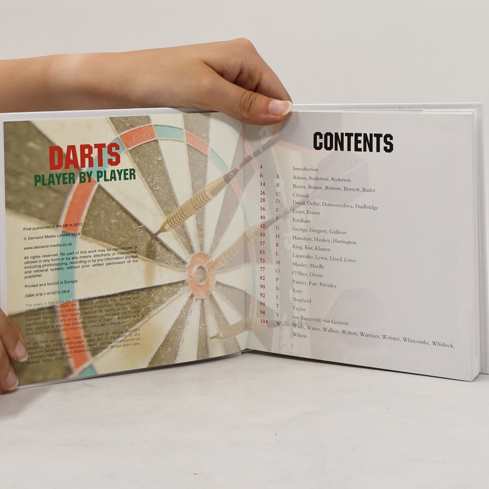 Andrew O'Brien Little Book of Darts Player by Player