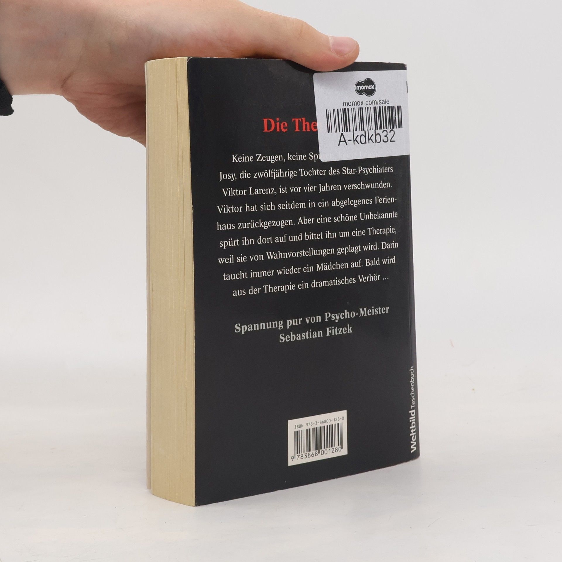 Sebastian Fitzek Die Therapie
