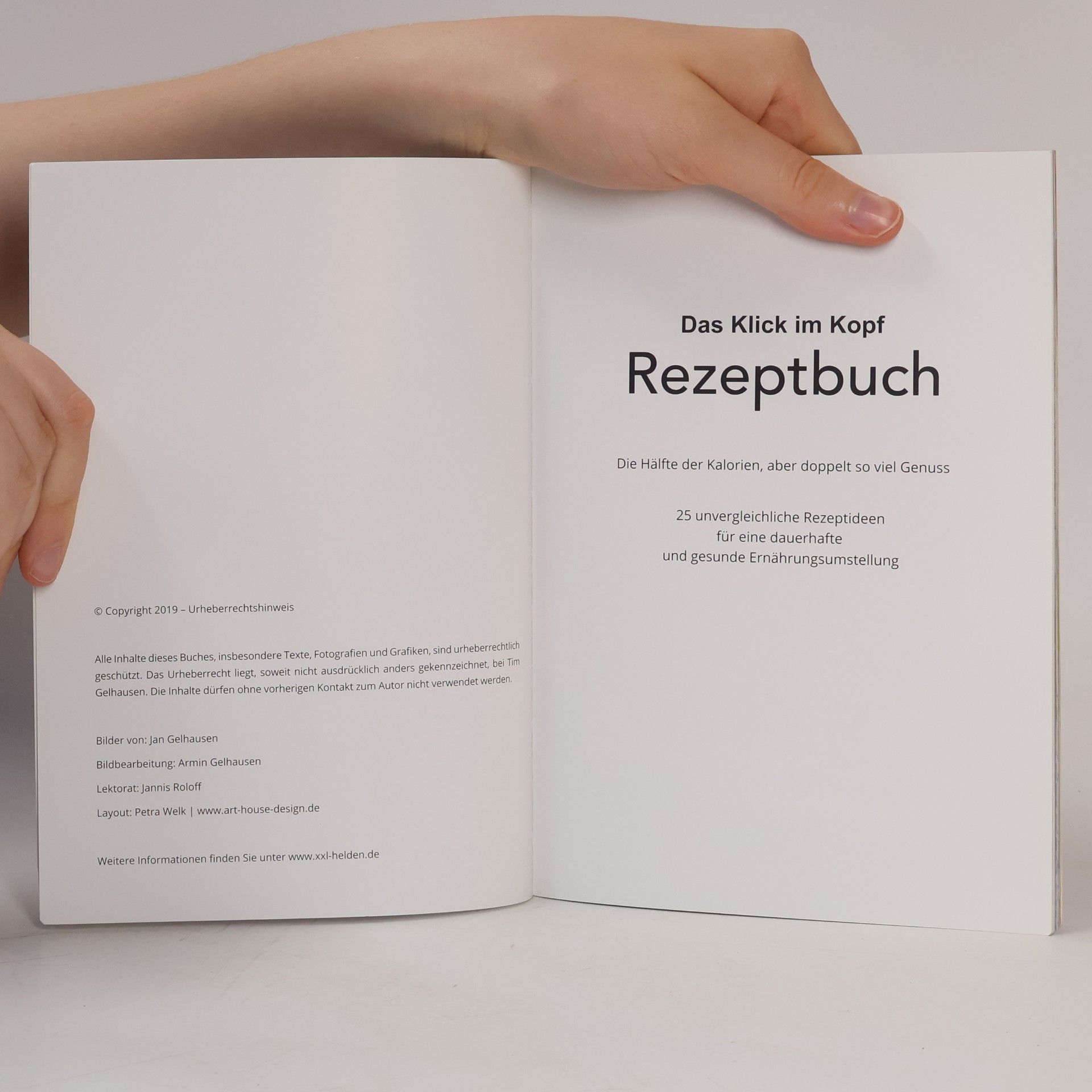 Tim Gelhausen Das Klick im Kopf Rezeptbuch