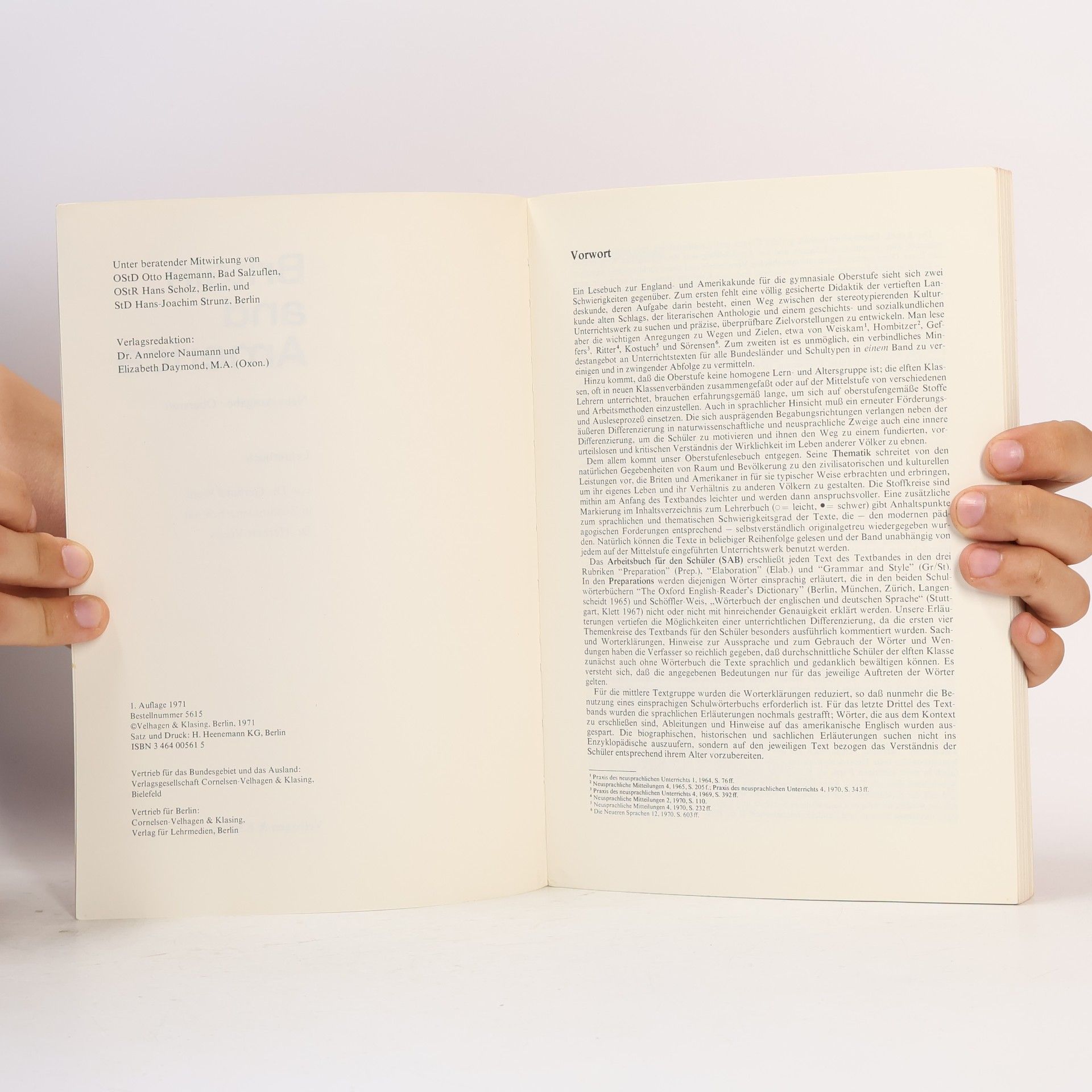 Otto Hagemann Britain and America