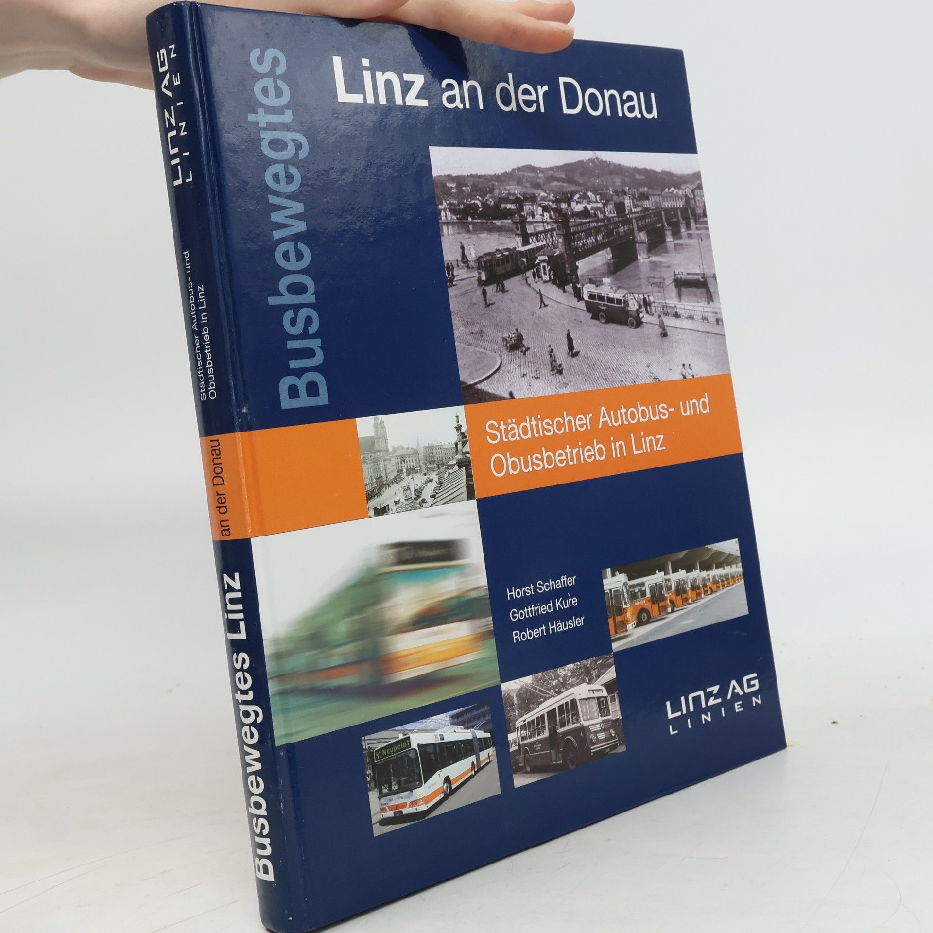 Busbewegtes Linz an der Donau