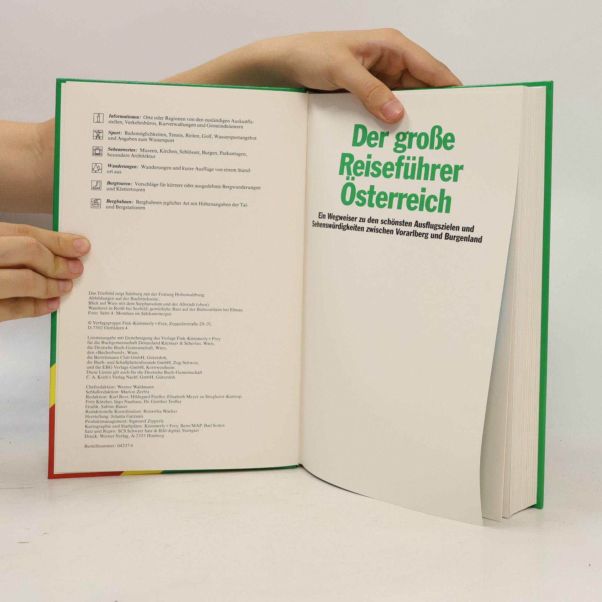 Kolektiv autorů Der große Reiseführer Österreich