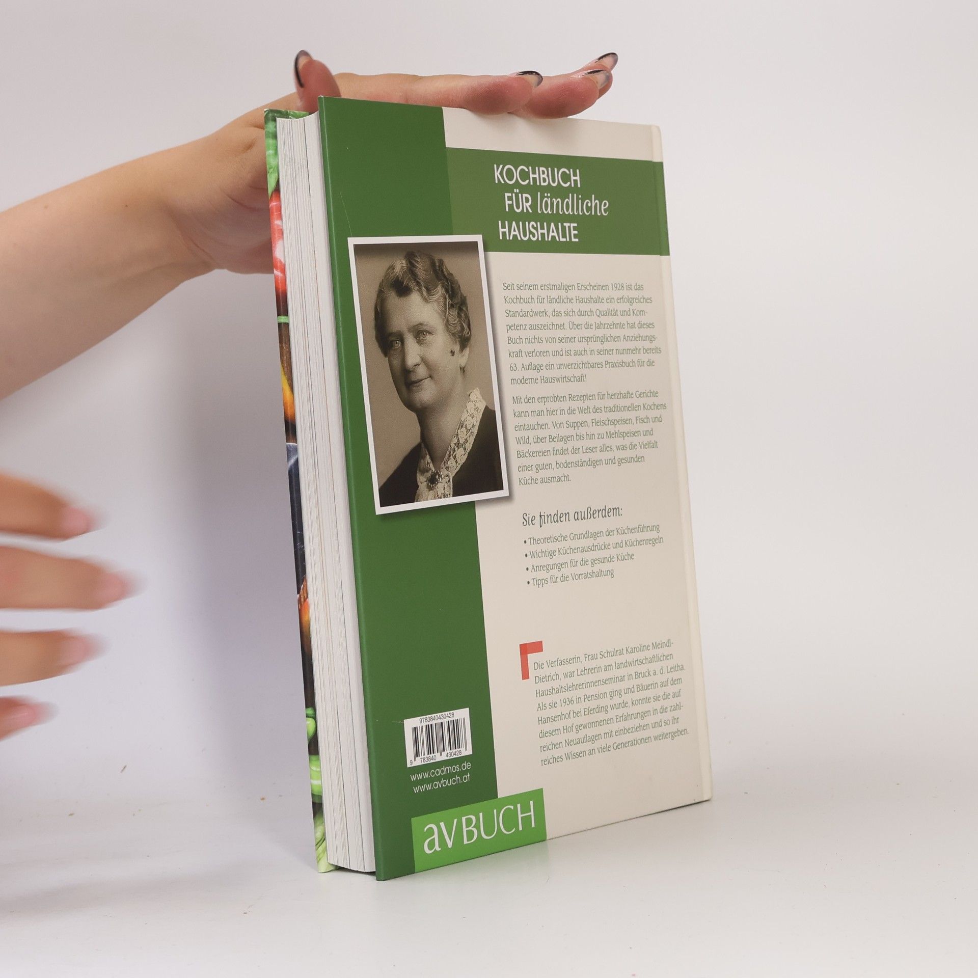 Ingrid Meindl Kochbuch für ländliche Haushalte