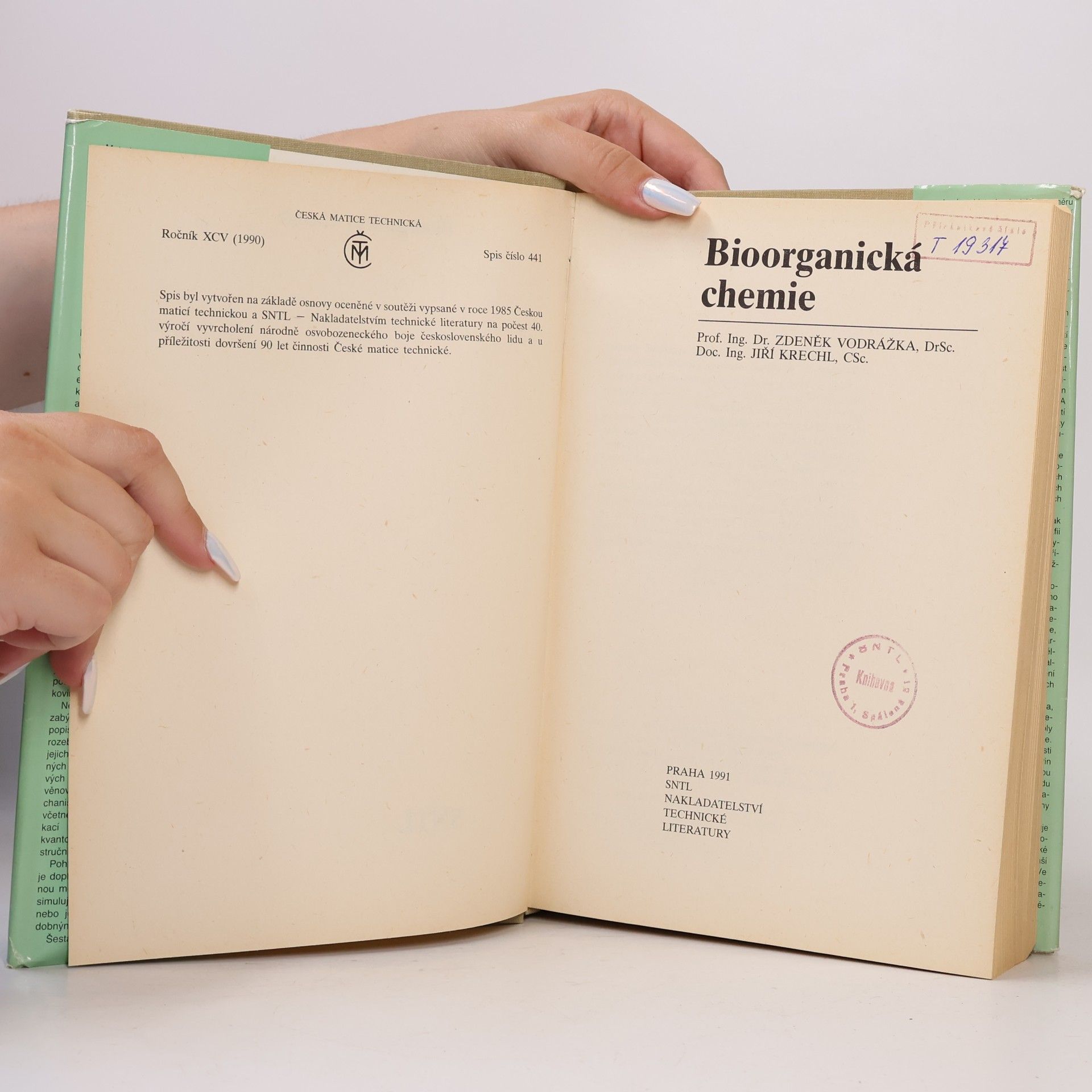 Zdeněk Vodrážka Bioorganická chemie