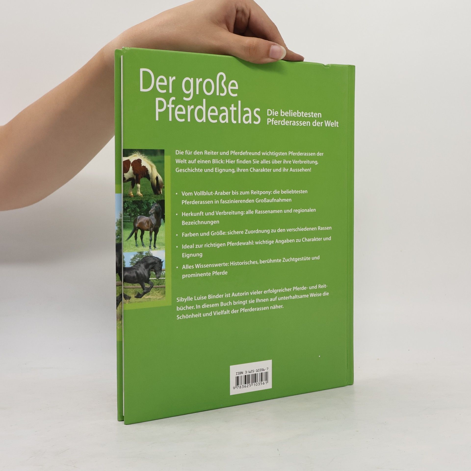 Sibylle Luise Binder Der grosse Pferdeatlas
