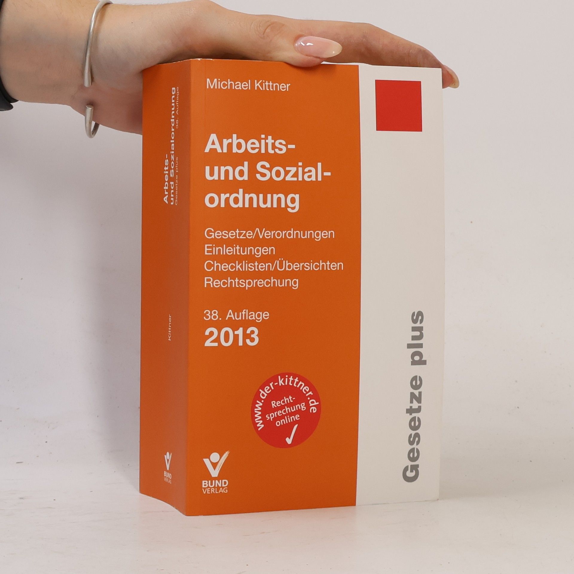 Michael Kittner Arbeits- und Sozialordnung