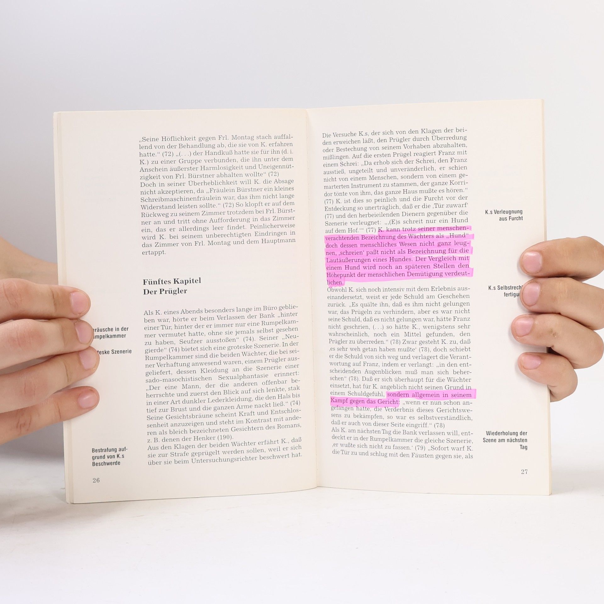 Thomas Gräff Lektürehilfen Franz Kafka, "Der Proceß"