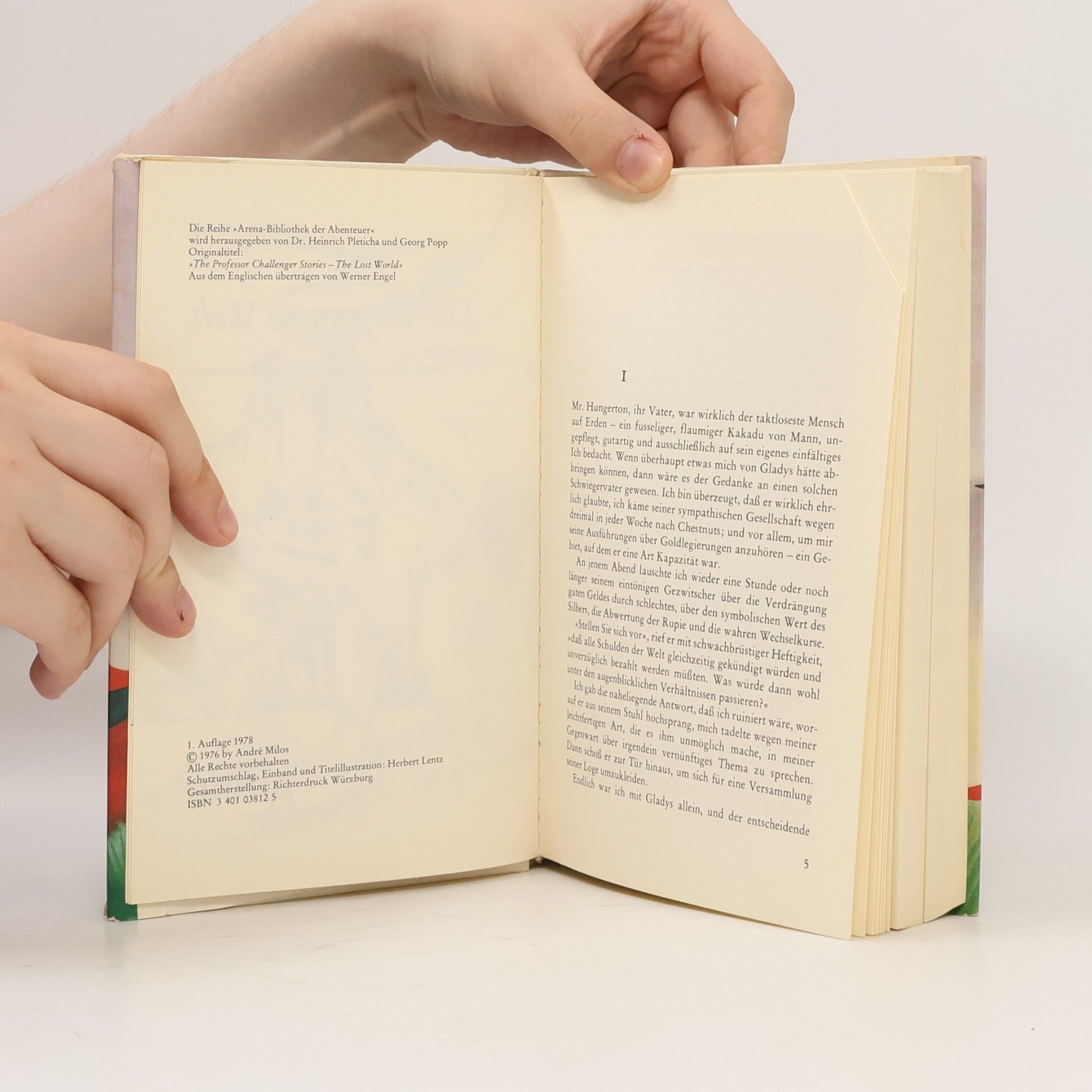 Arthur Conan Doyle Die vergessene Welt